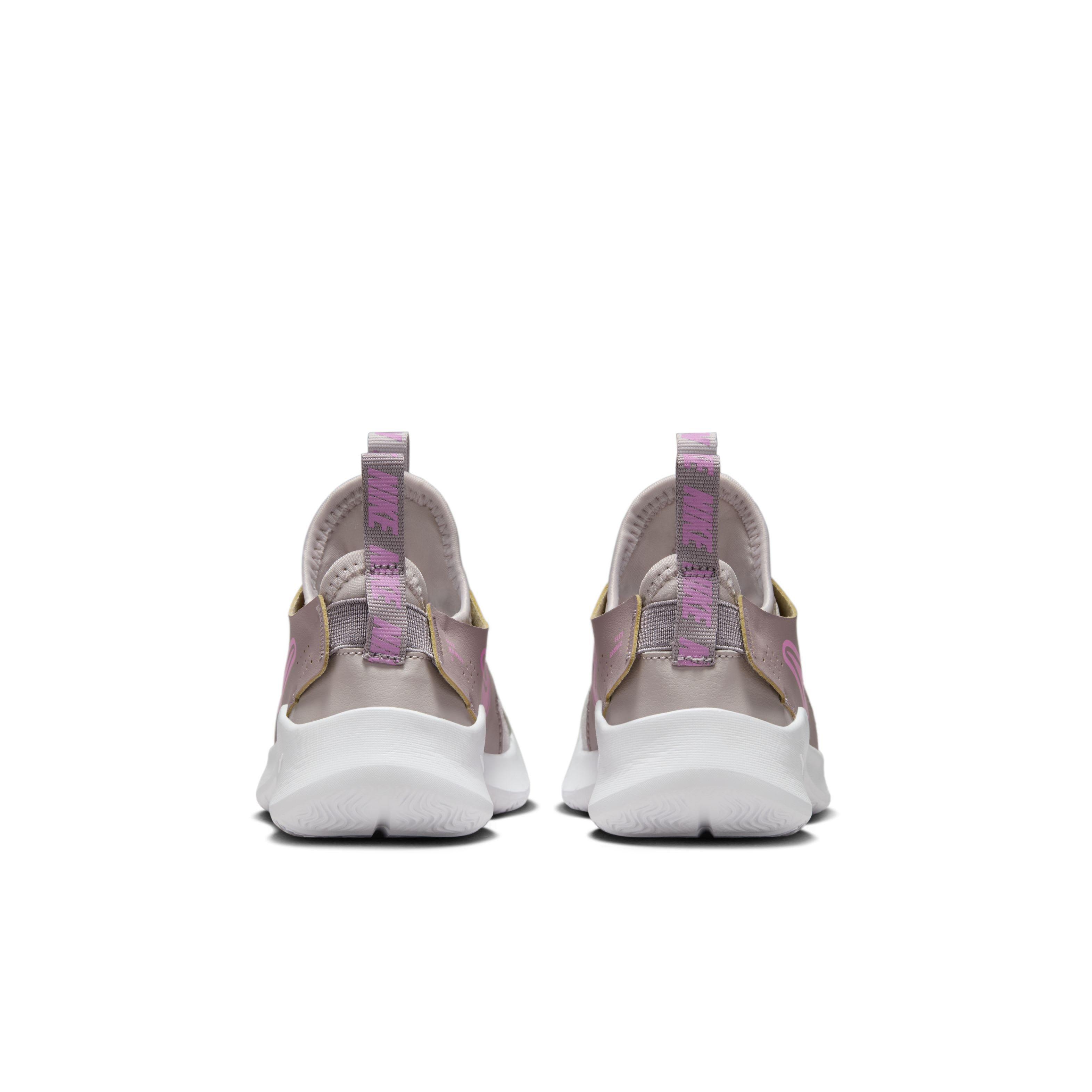 Nike Flex Runner 3 Preschool Girls' "Platinum Violet/Violet Ore/White/Playful Pink" Running Shoe