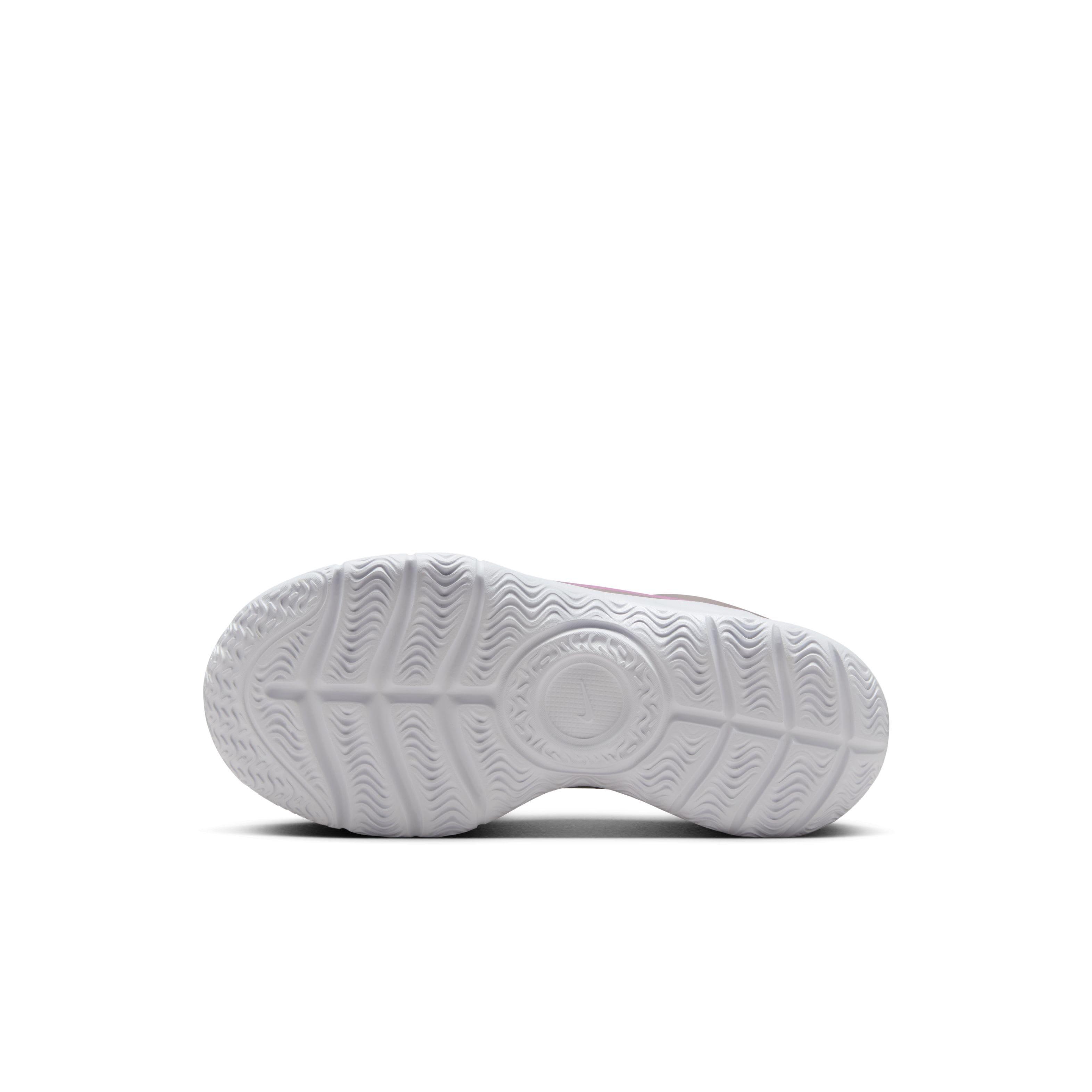 Nike Flex Runner 3 Preschool Girls' "Platinum Violet/Violet Ore/White/Playful Pink" Running Shoe