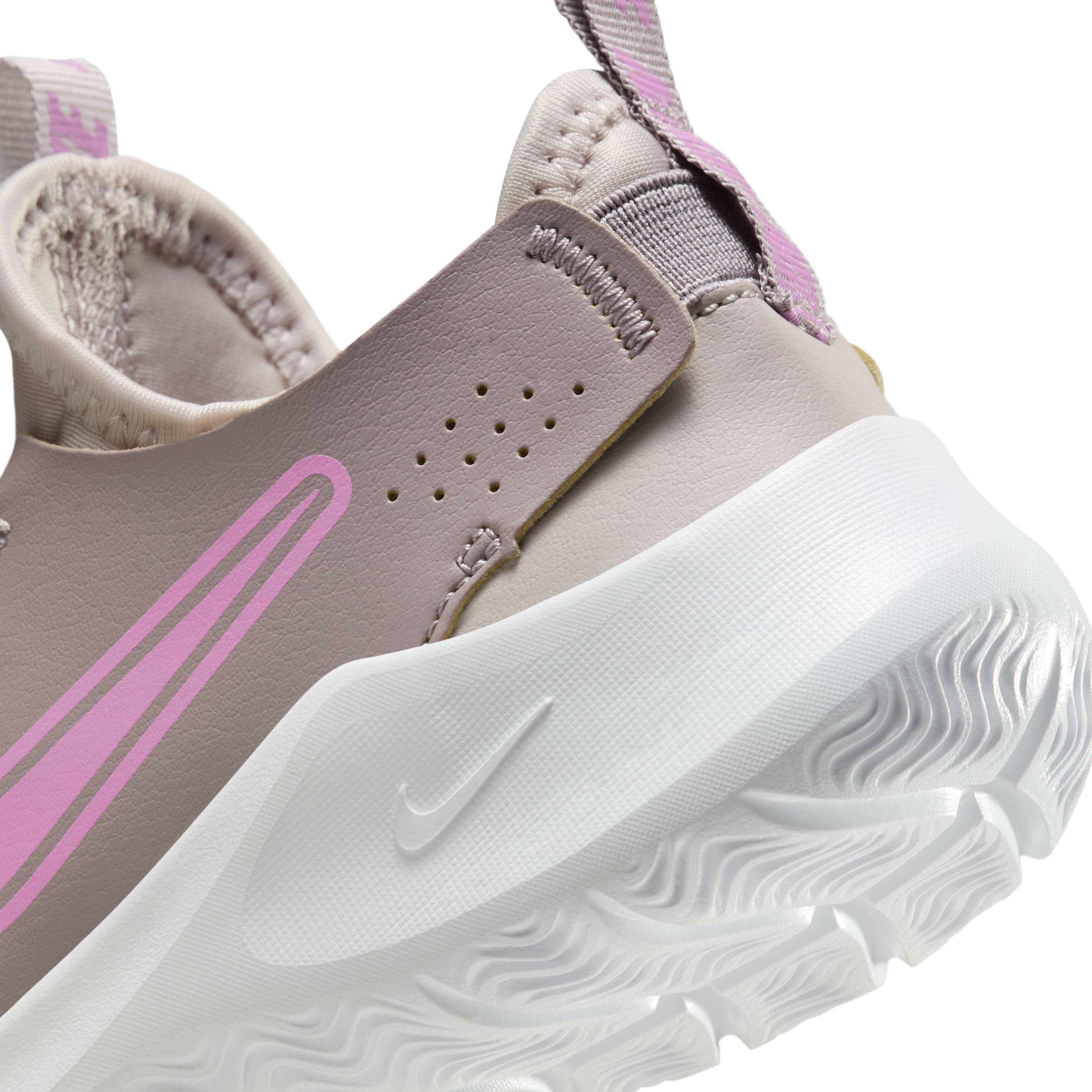 Nike Flex Runner 3 Preschool Girls' "Platinum Violet/Violet Ore/White/Playful Pink" Running Shoe