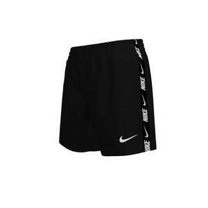 Nike Big Boys' Swim Breaker Logo Tape 4" Brief-Lined Volley Swim Shorts