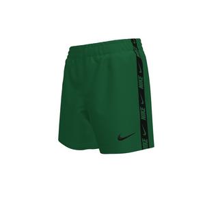 Nike Big Boys' Swim Breaker Logo Tape 4" Brief-Lined Volley Swim Shorts