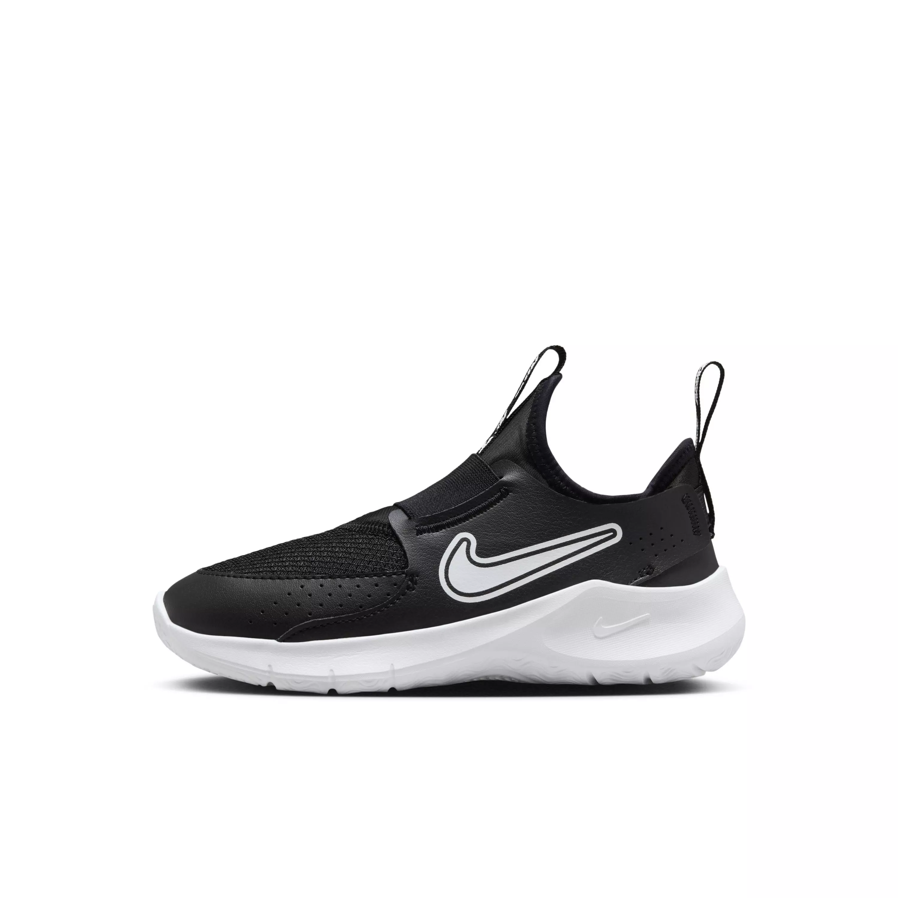 Nike Flex Runner 3 "Black/White" Preschool Boys' Running Shoe - BLACK/WHITE