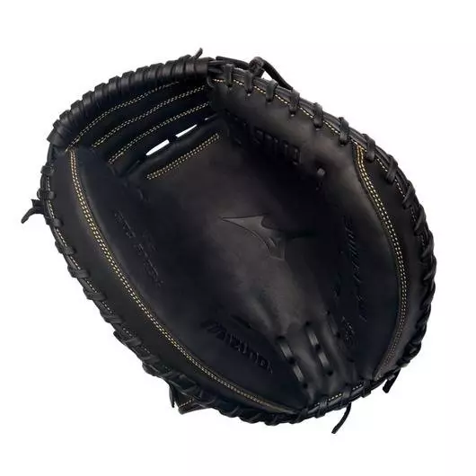 Mizuno MVP Prime 34" Catcher's Mitt Baseball Glove RHT - BLACK/TAN