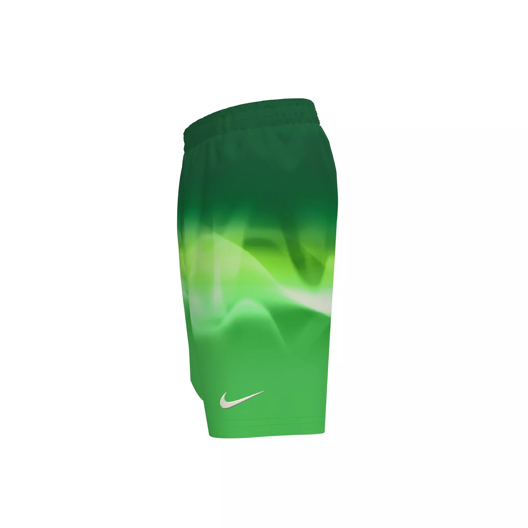 Nike Big Boys' Swim Breaker Fade 7" Brief-Lined Volley Swim Shorts - GREEN