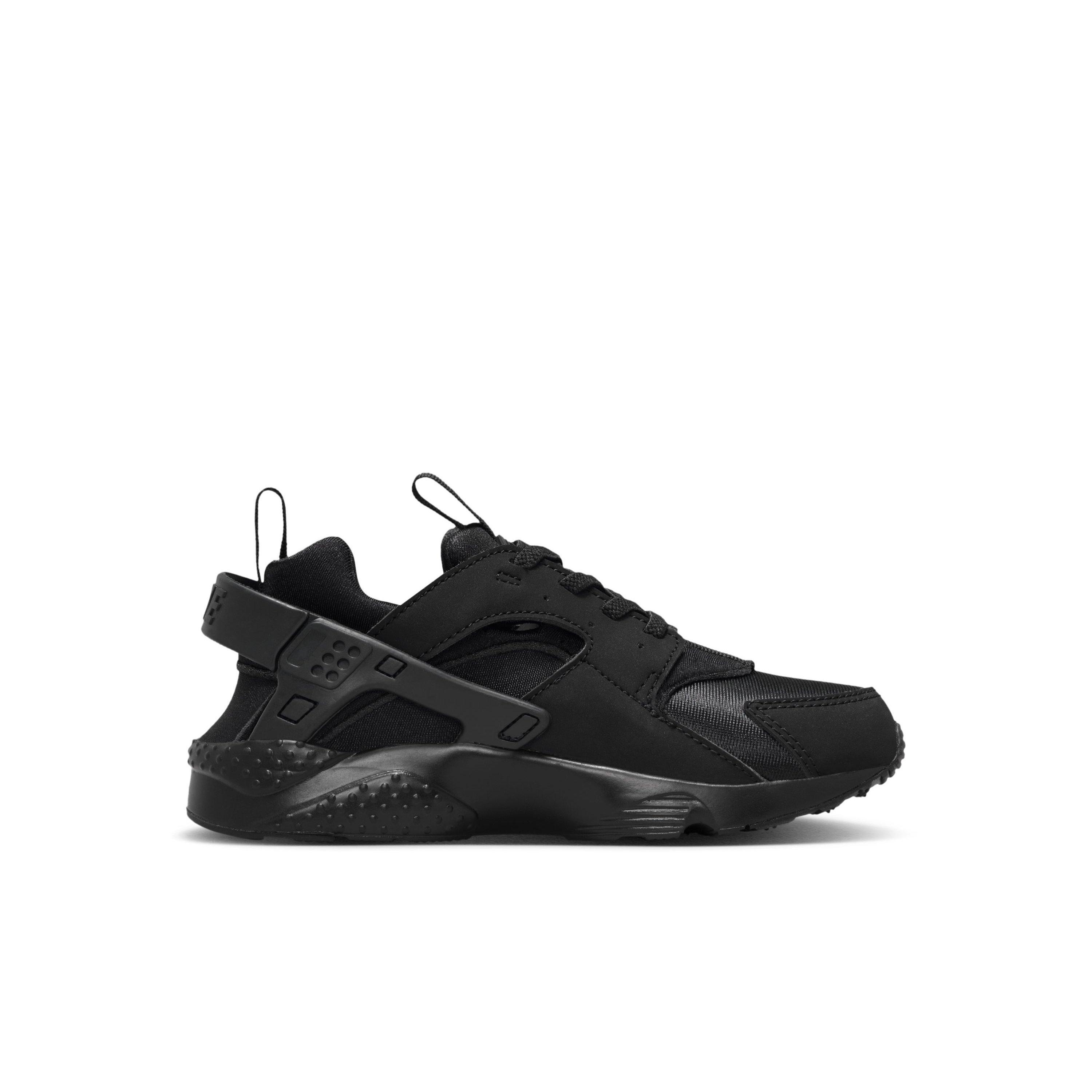 Nike Huarache Run 2.0 Black Anthracite White Black Preschool Kids Shoe Hibbett