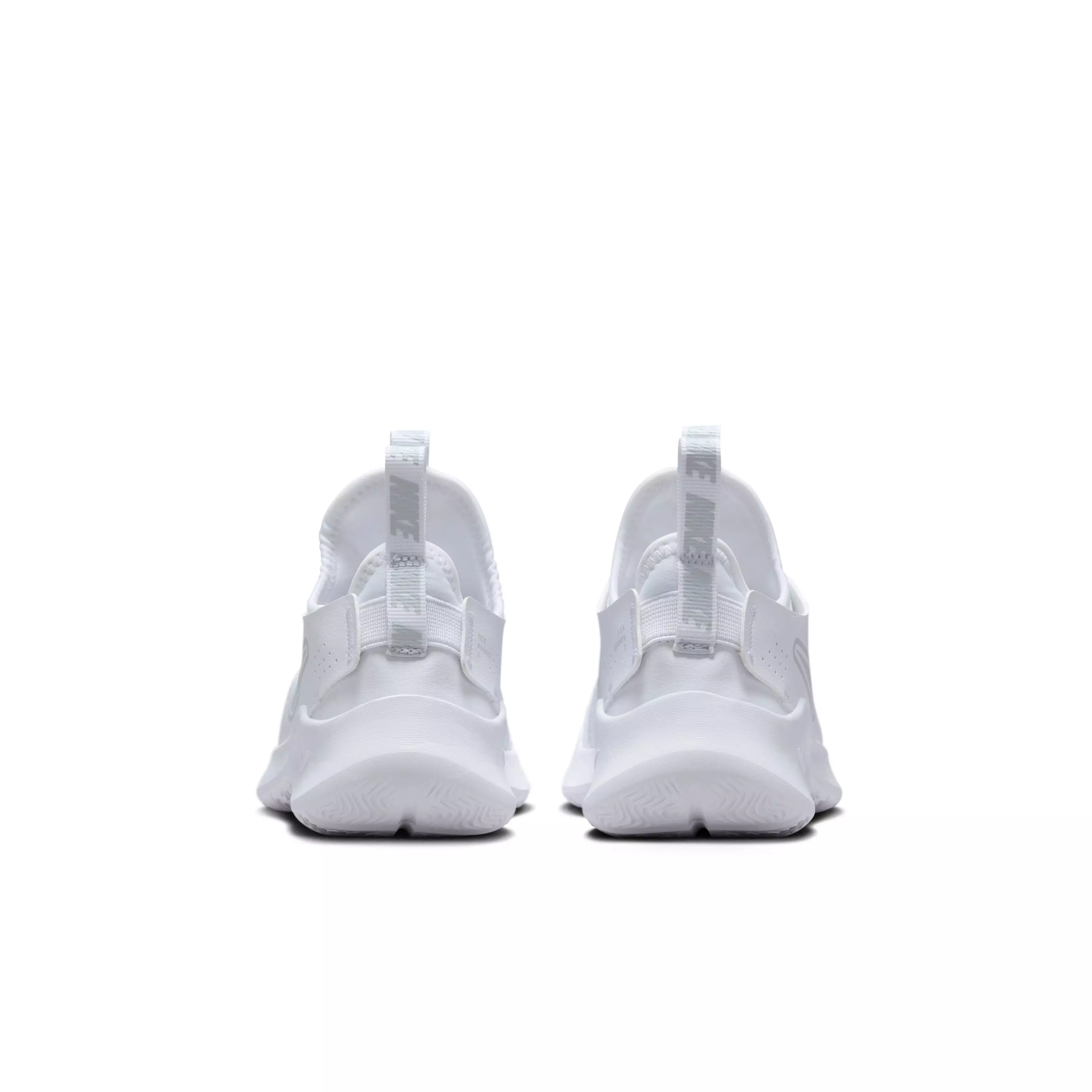 Nike Flex Runner 3 "White/White/Pure Platinum" Preschool Boys' Running Shoe - WHITE/WHITE/PLATINUM