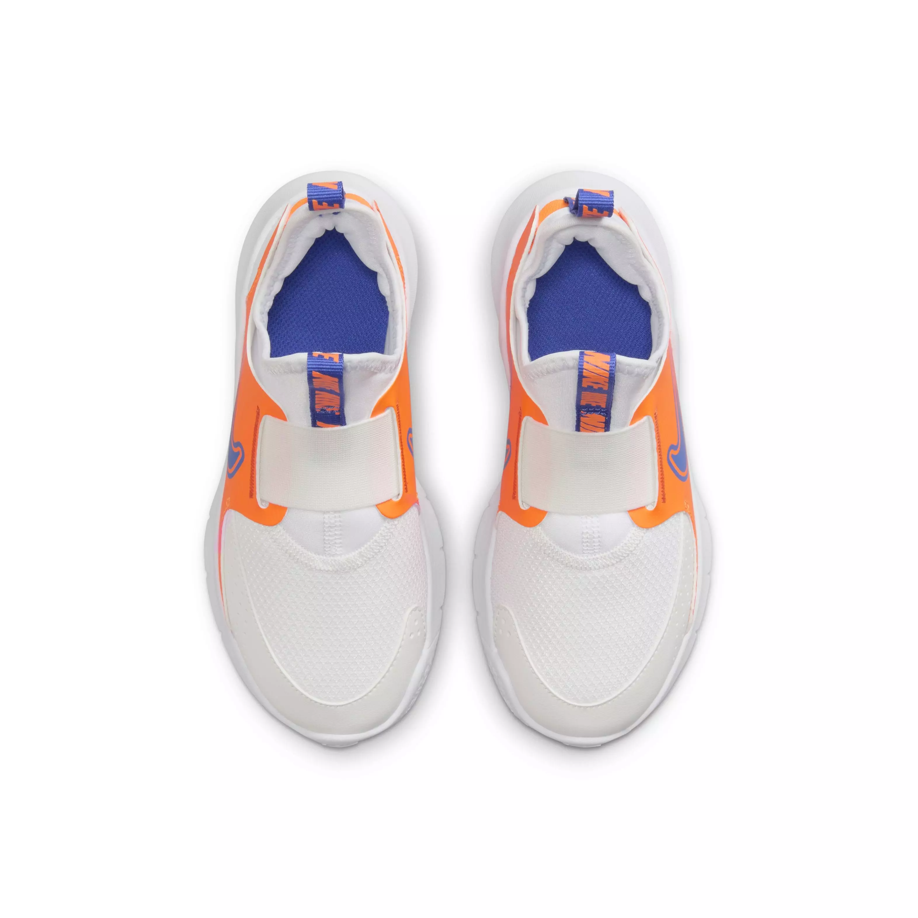Nike Flex Runner 3 "White/Total Orange/Team Orange/Astronomy Blue" Preschool Boys' Running Shoe - WHITE/ORANGE/ORANGE/BLUE