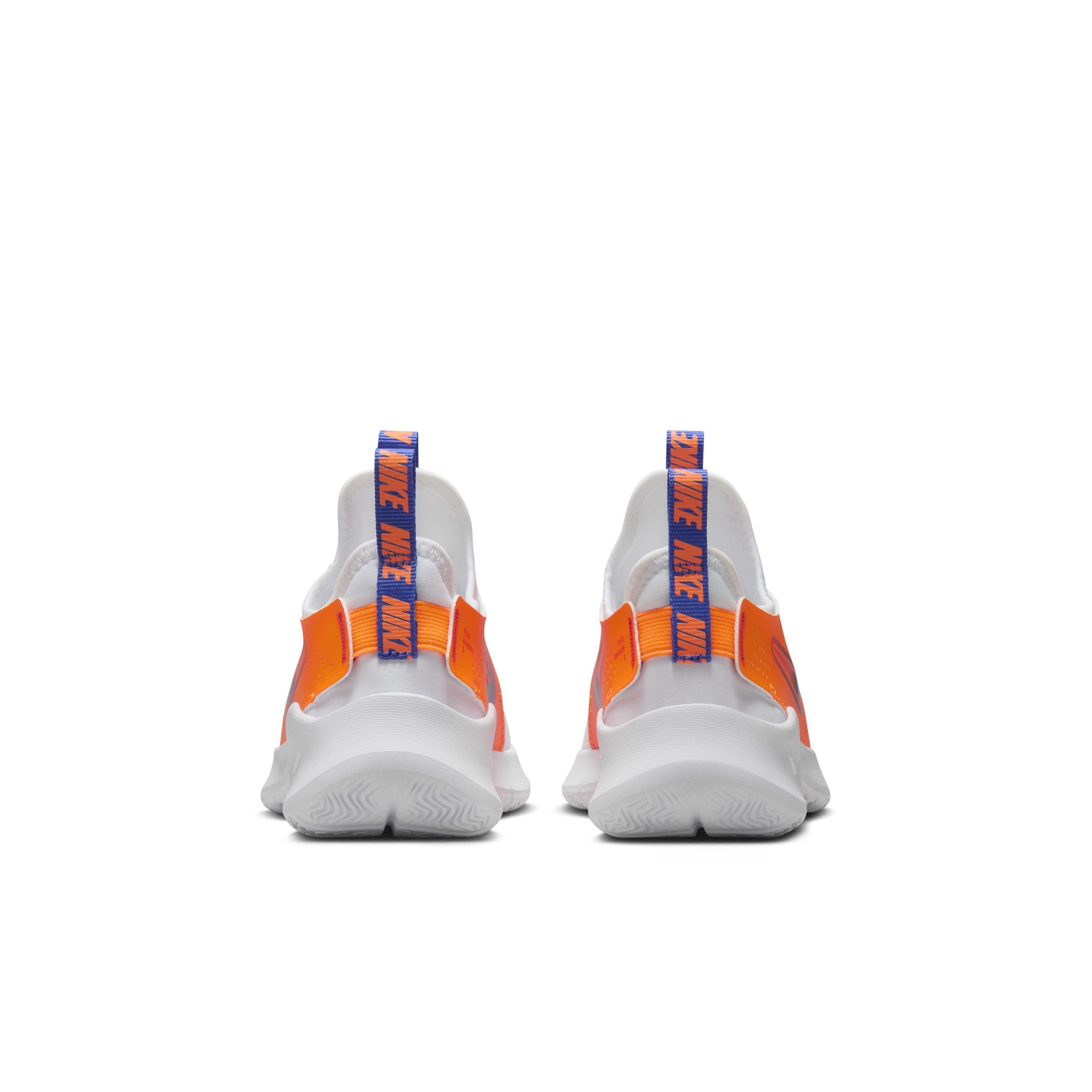 Nike Flex Runner 3 Preschool Boys' "White/Total Orange/Team Orange/Astronomy Blue" Running Shoe