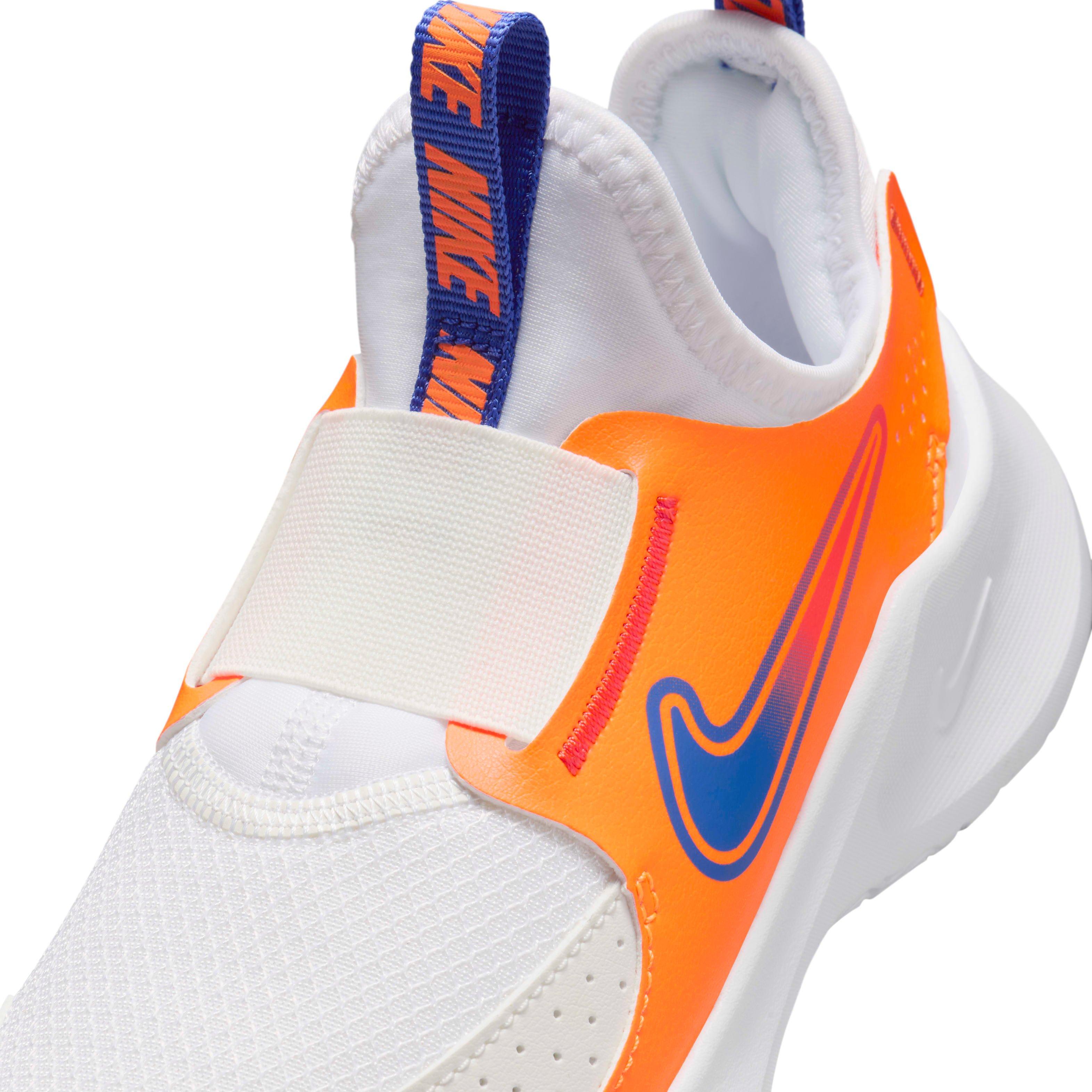 Nike Flex Runner 3 Preschool Boys' "White/Total Orange/Team Orange/Astronomy Blue" Running Shoe