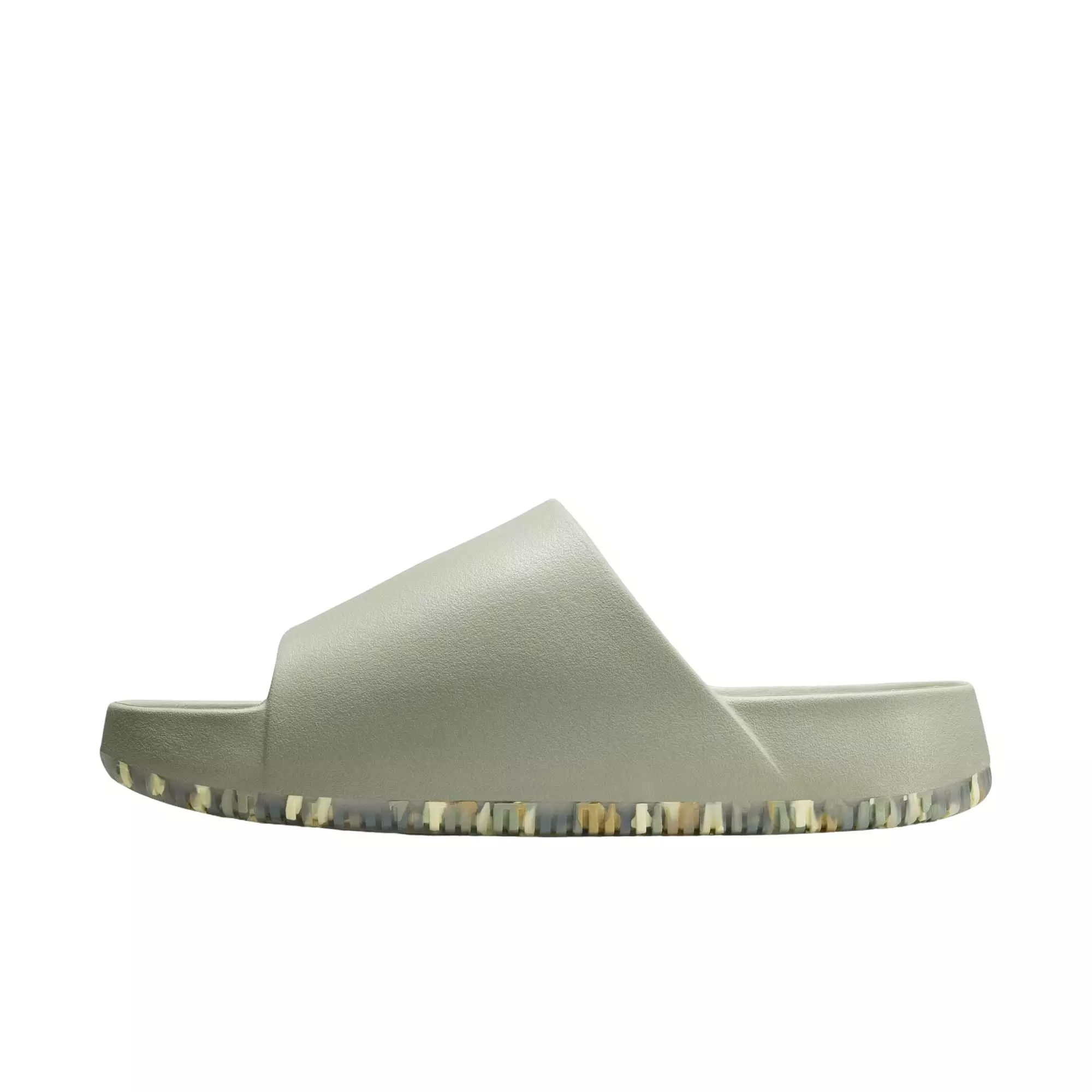 Nike Calm "Light Army/Light Khaki/College Grey/Light Army" Men's Slide - LT ARMY/LT KHAKI/GREY/LT ARMY
