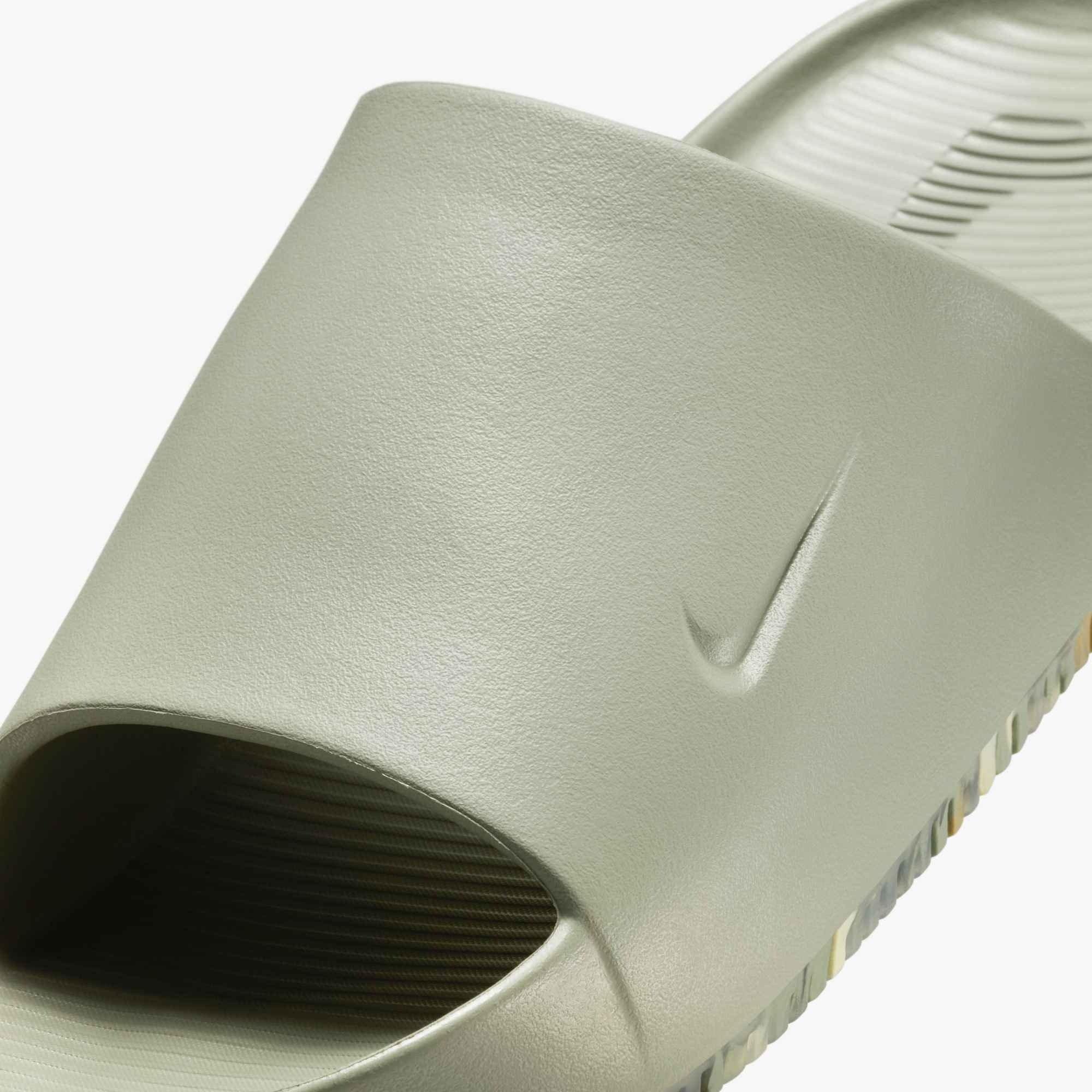Nike Calm "Light Army/Light Khaki/College Grey/Light Army" Men's Slide - LT ARMY/LT KHAKI/GREY/LT ARMY Thumbnail View 4