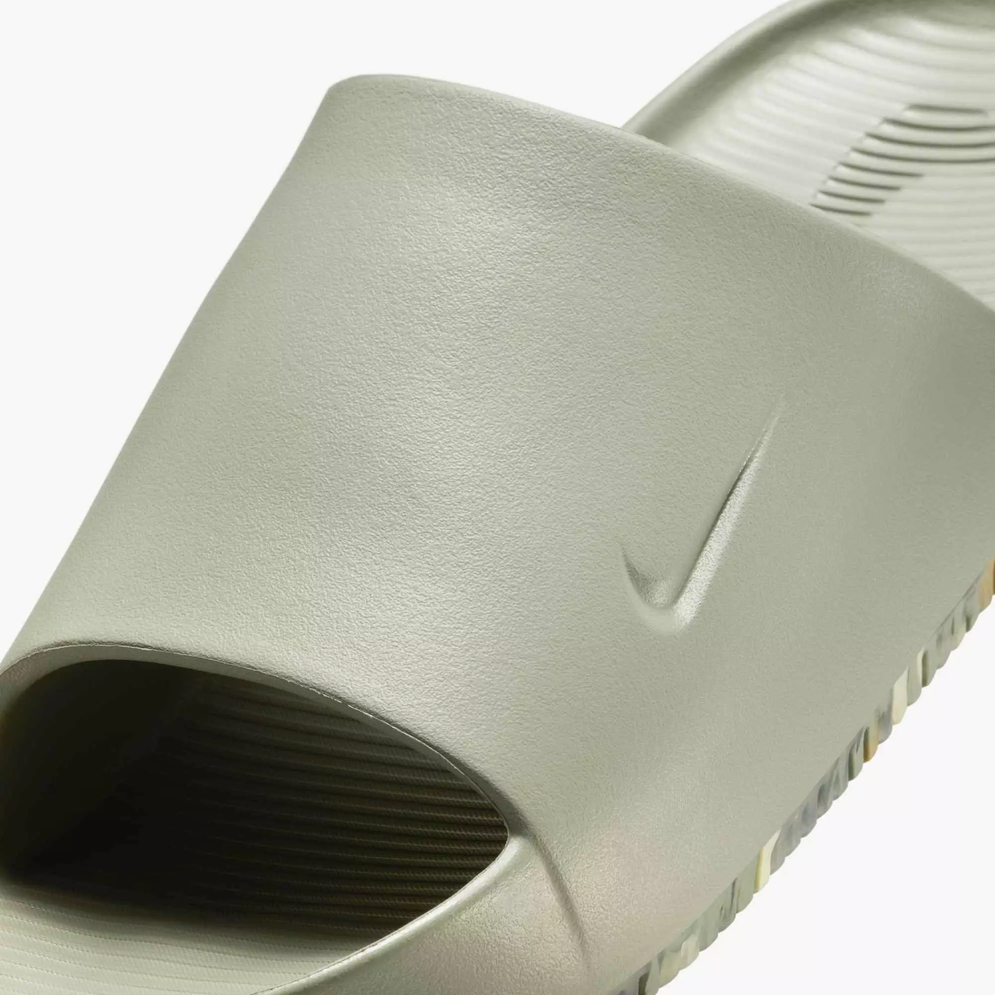 Nike Calm "Light Army/Light Khaki/College Grey/Light Army" Men's Slide - LT ARMY/LT KHAKI/GREY/LT ARMY