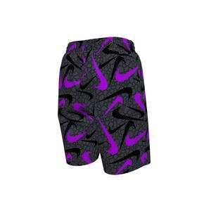 Nike Big Boys' Swim Breaker Pebble 7" Brief-Lined Volley Swim Shorts