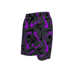 Nike Big Boys' Swim Breaker Pebble 7" Brief-Lined Volley Swim Shorts