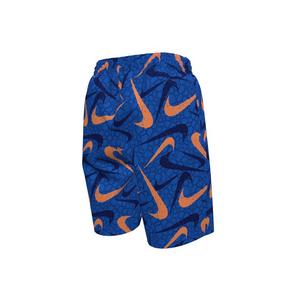 Nike Big Boys' Swim Breaker Pebble 7" Brief-Lined Volley Swim Shorts