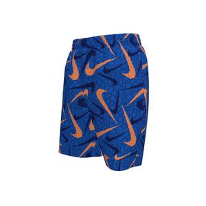 Nike Big Boys' Swim Breaker Pebble 7" Brief-Lined Volley Swim Shorts