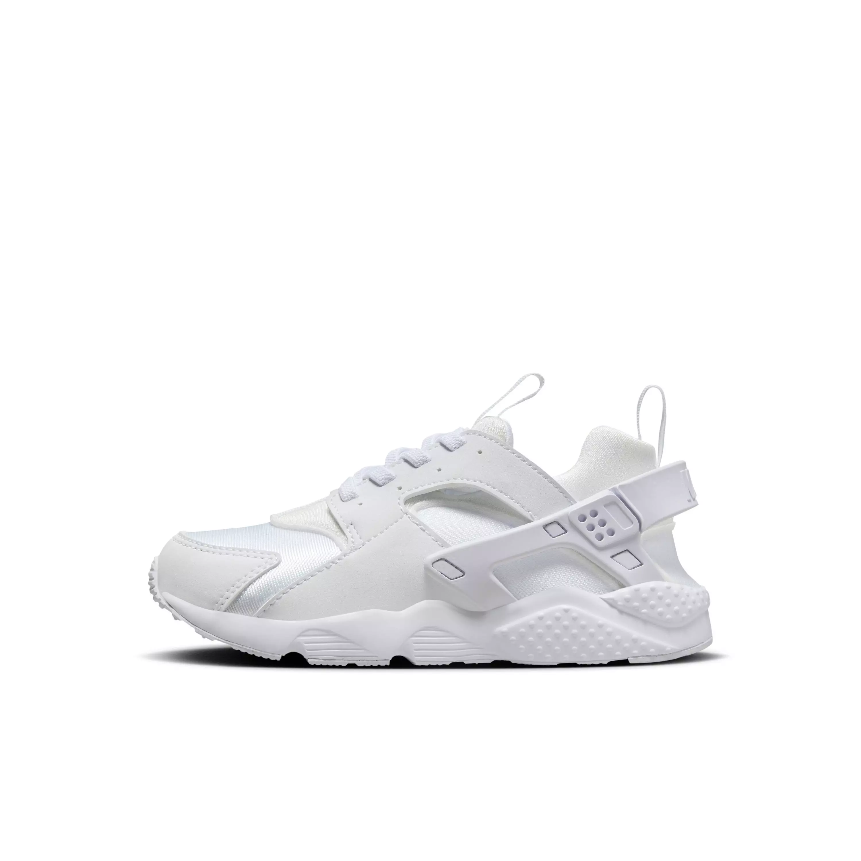 Nike Huarache Run 2.0 "White/Pure Platinum" Preschool Kids' Shoe - WHITE/GREY