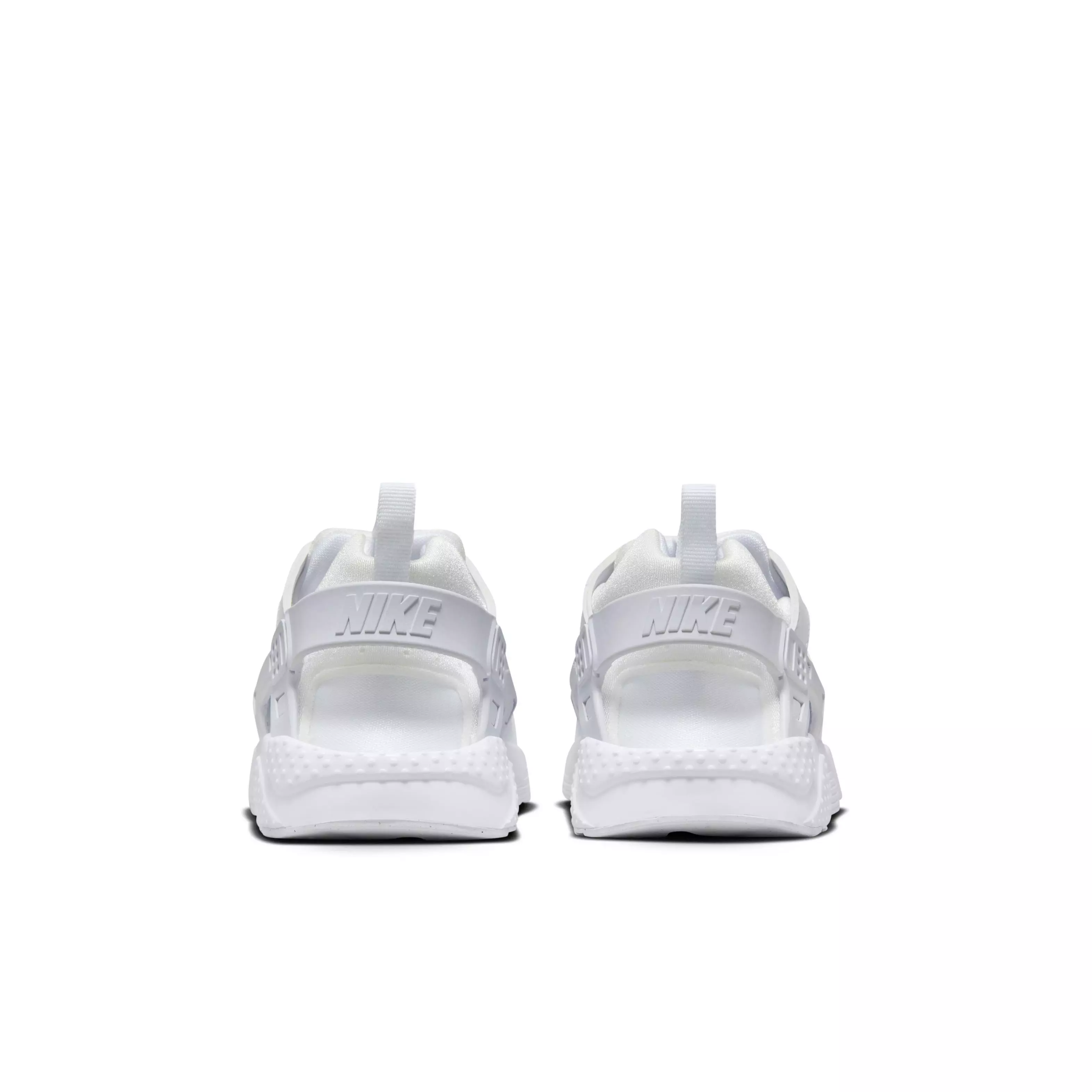Nike Huarache Run 2.0 "White/Pure Platinum" Preschool Kids' Shoe - WHITE/GREY