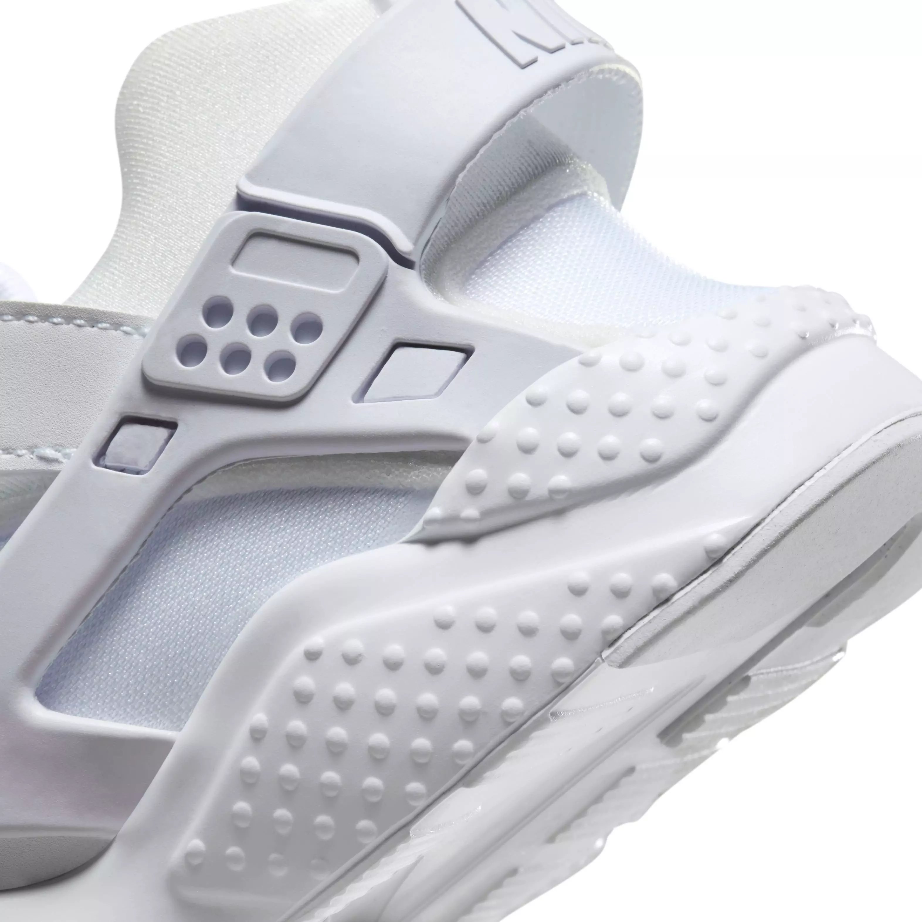 Nike Huarache Run 2.0 "White/Pure Platinum" Preschool Kids' Shoe - WHITE/GREY