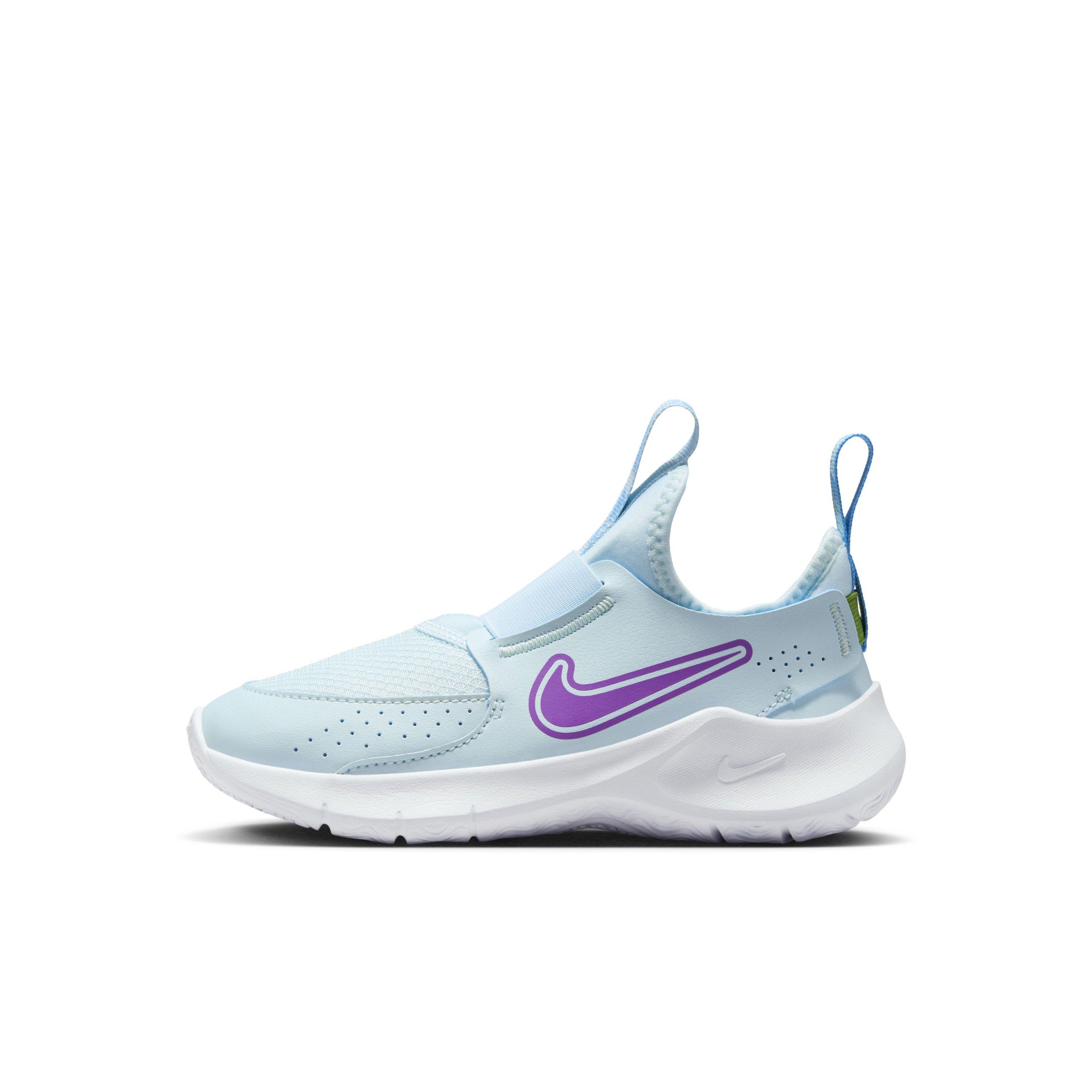 Nike Flex Runner 3 Preschool Girls' "Glacier Blue/Blue/Chlorophyll/Hyper Violet" Running Shoe