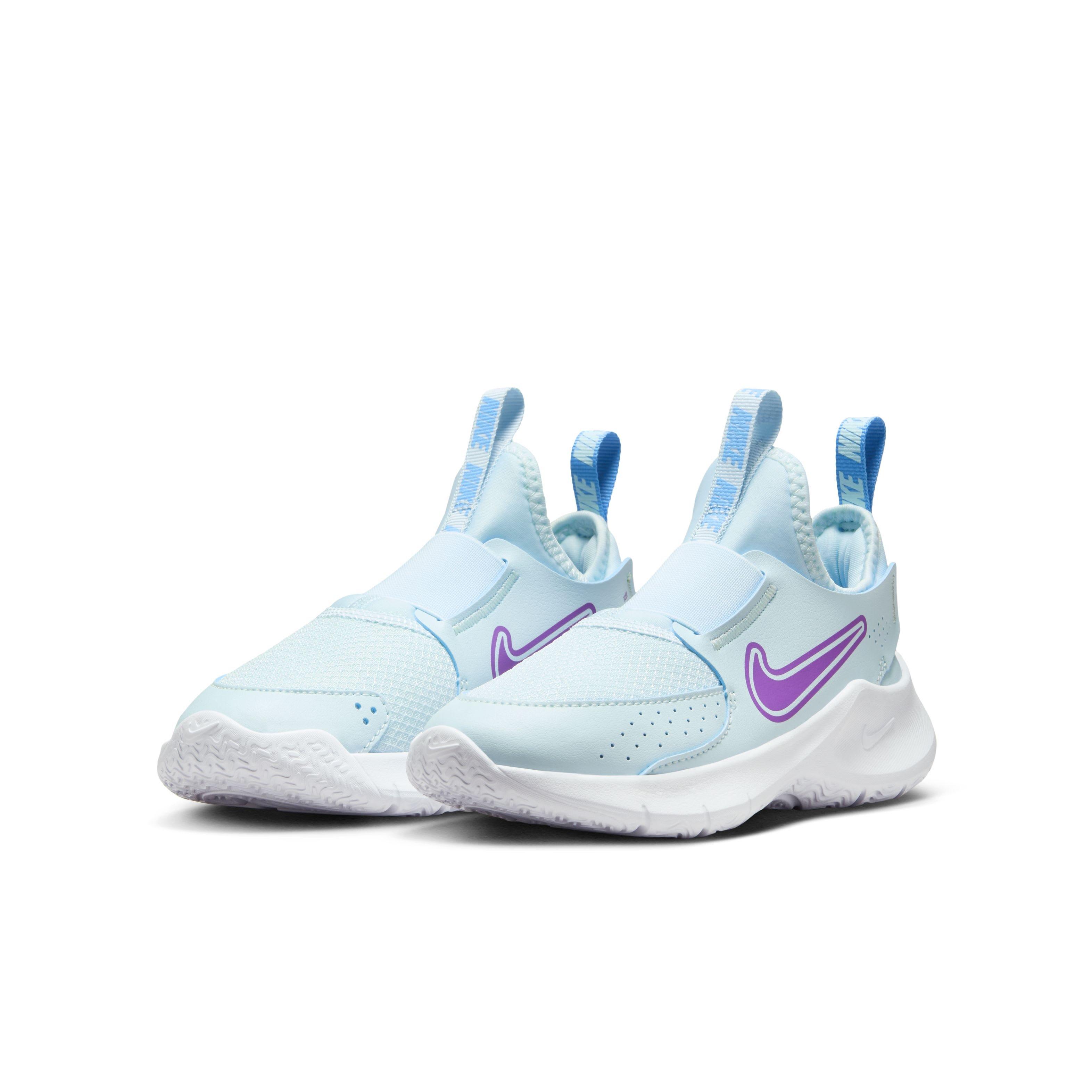 Nike Flex Runner 3 Preschool Girls' "Glacier Blue/Blue/Chlorophyll/Hyper Violet" Running Shoe