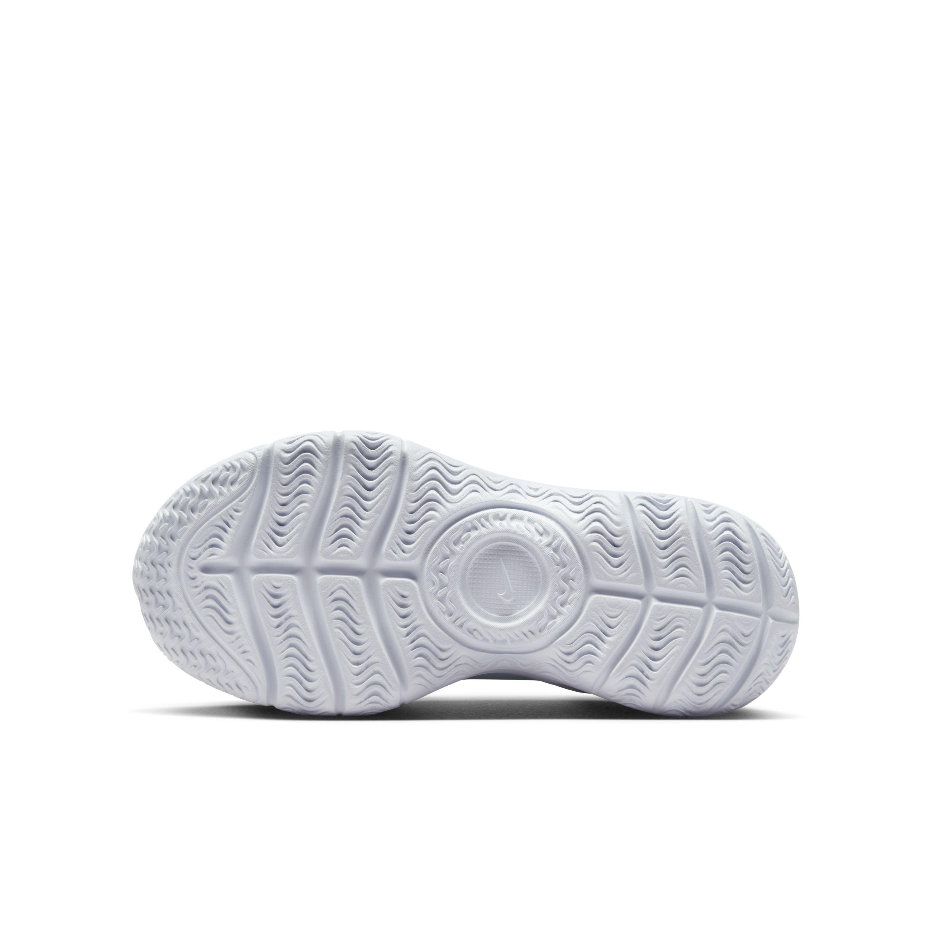Nike Flex Runner 3 Preschool Girls' "Glacier Blue/Blue/Chlorophyll/Hyper Violet" Running Shoe