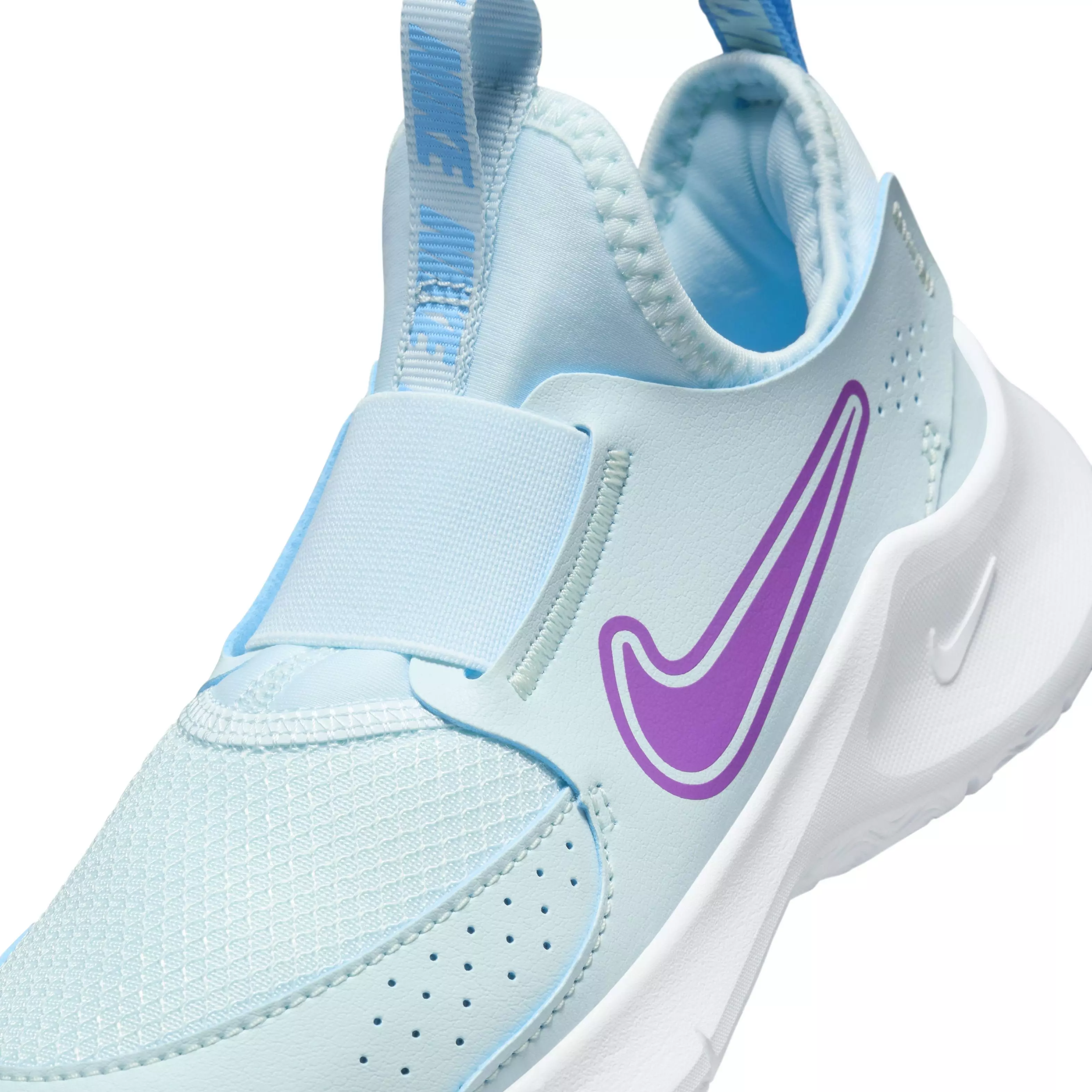 Nike Flex Runner 3 "Glacier Blue/Blue/Chlorophyll/Hyper Violet" Preschool Girls' Running Shoe - BLUE/BLUE/CHLOROPHYLL/VIOLET