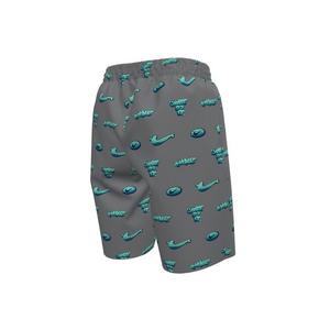 Nike Big Boys' Swim Breaker Bubble 7" Brief-Lined Volley Swim Shorts - TURQUOISE