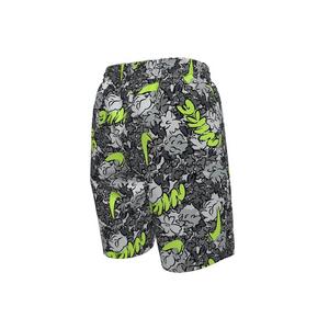 Nike Big Boys' Swim Breaker Floral 7" Brief-Lined Volley Swim Shorts