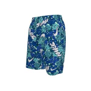 Nike Big Boys' Swim Breaker Floral 7" Brief-Lined Volley Swim Shorts
