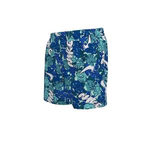 Nike Big Kids' Swim Breaker Floral 4" Brief-Lined Volley Swim Shorts