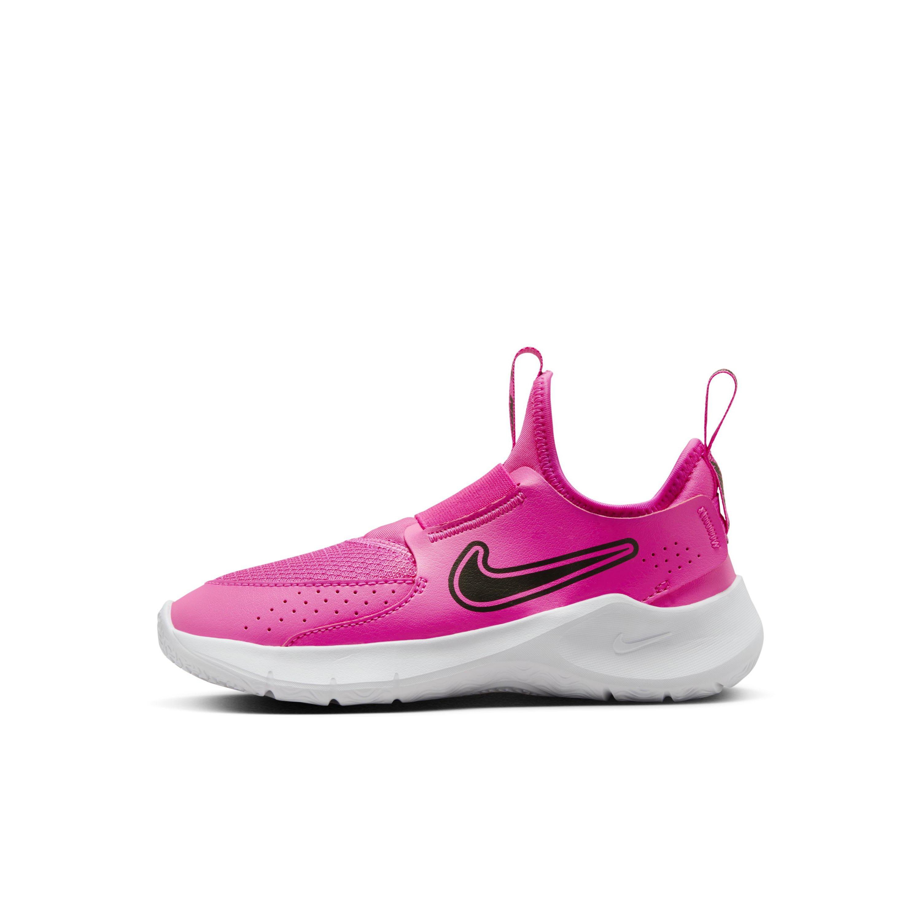 Nike Flex Runner 3 Preschool Girls' "Laser Fuchsia/Black" Running Shoe