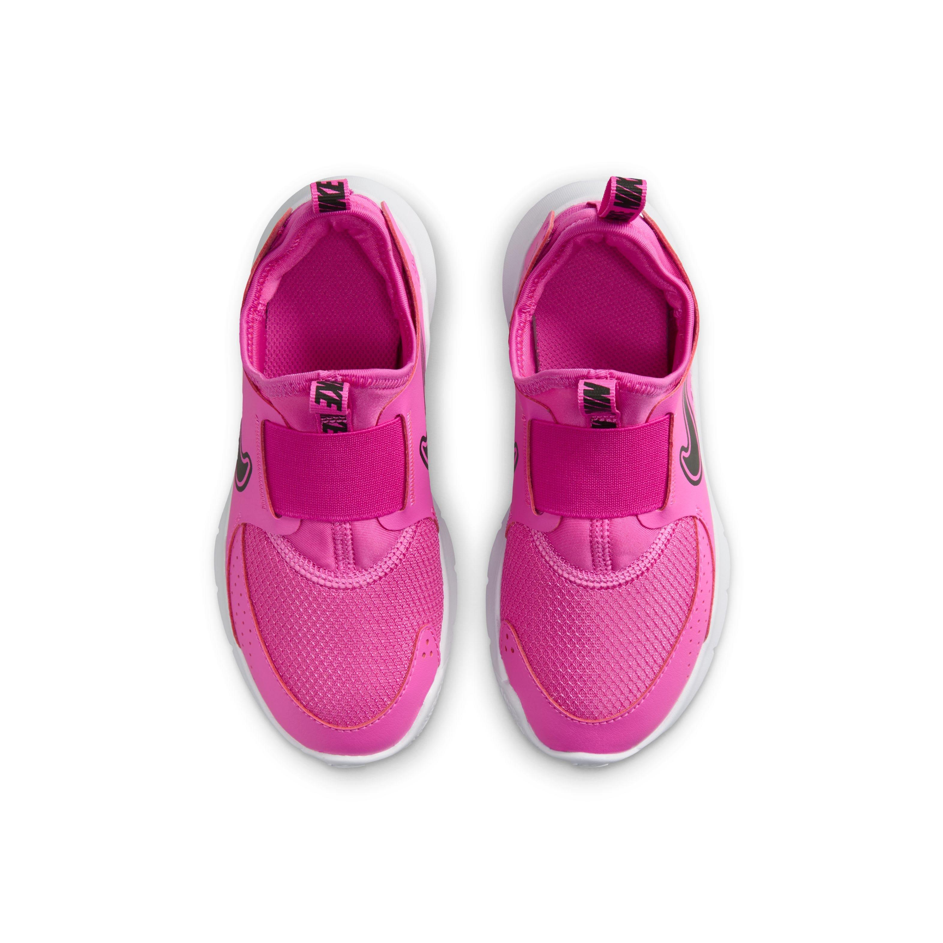 Nike Flex Runner 3 Preschool Girls' "Laser Fuchsia/Black" Running Shoe