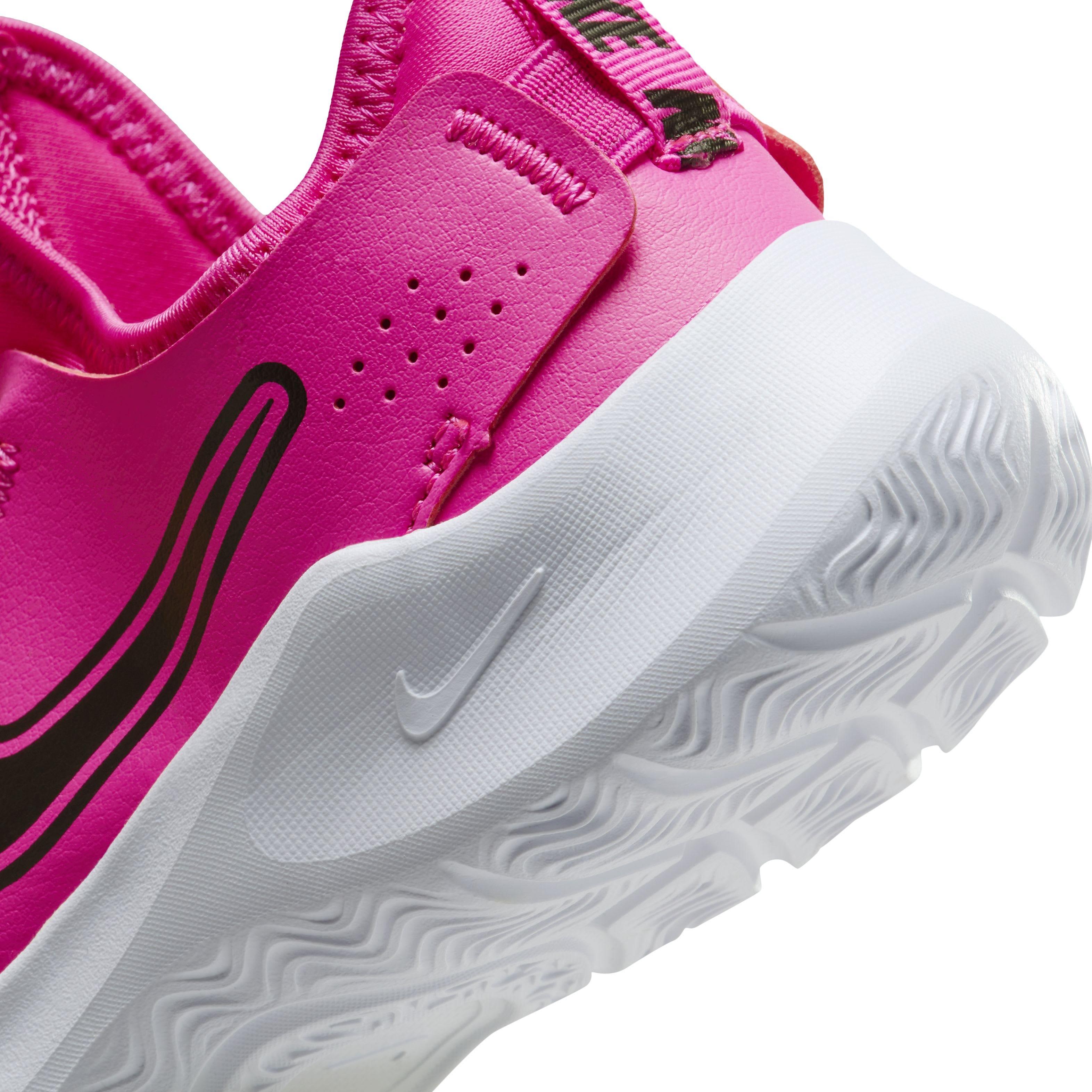 Nike Flex Runner 3 Preschool Girls' "Laser Fuchsia/Black" Running Shoe