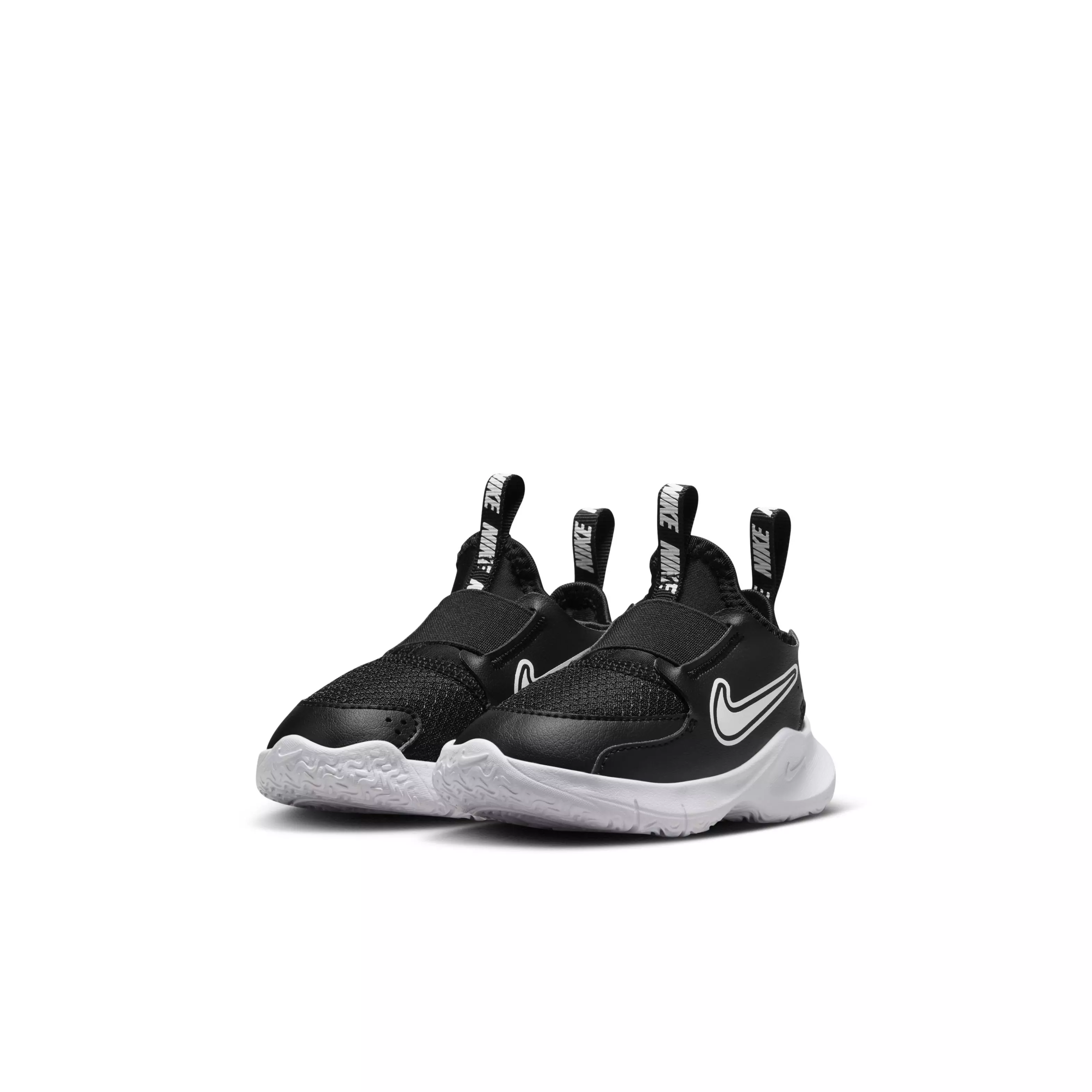 Nike Flex Runner 3 "Black/White" Infant Boys' Running Shoe - BLACK/WHITE