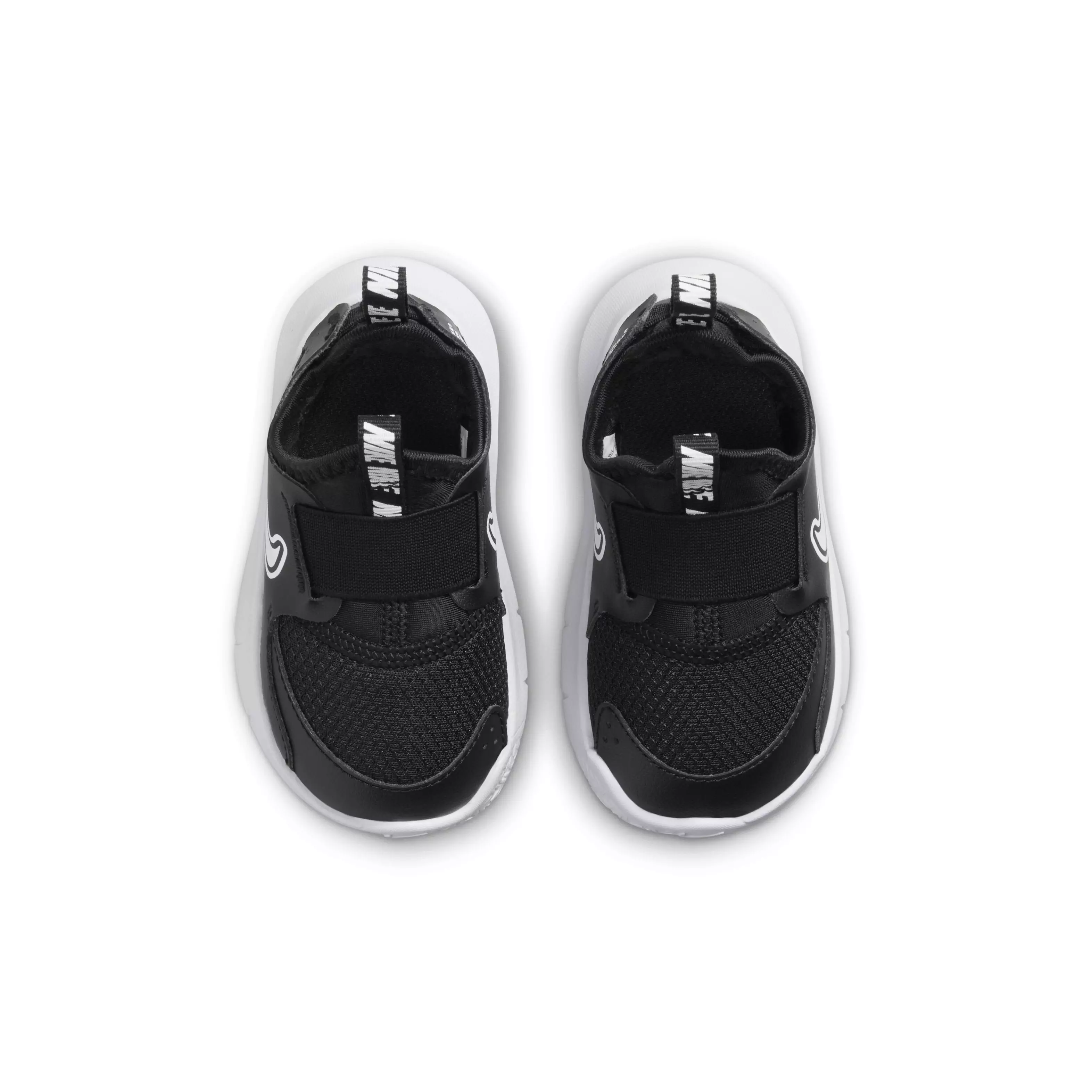 Nike Flex Runner 3 "Black/White" Infant Boys' Running Shoe - BLACK/WHITE