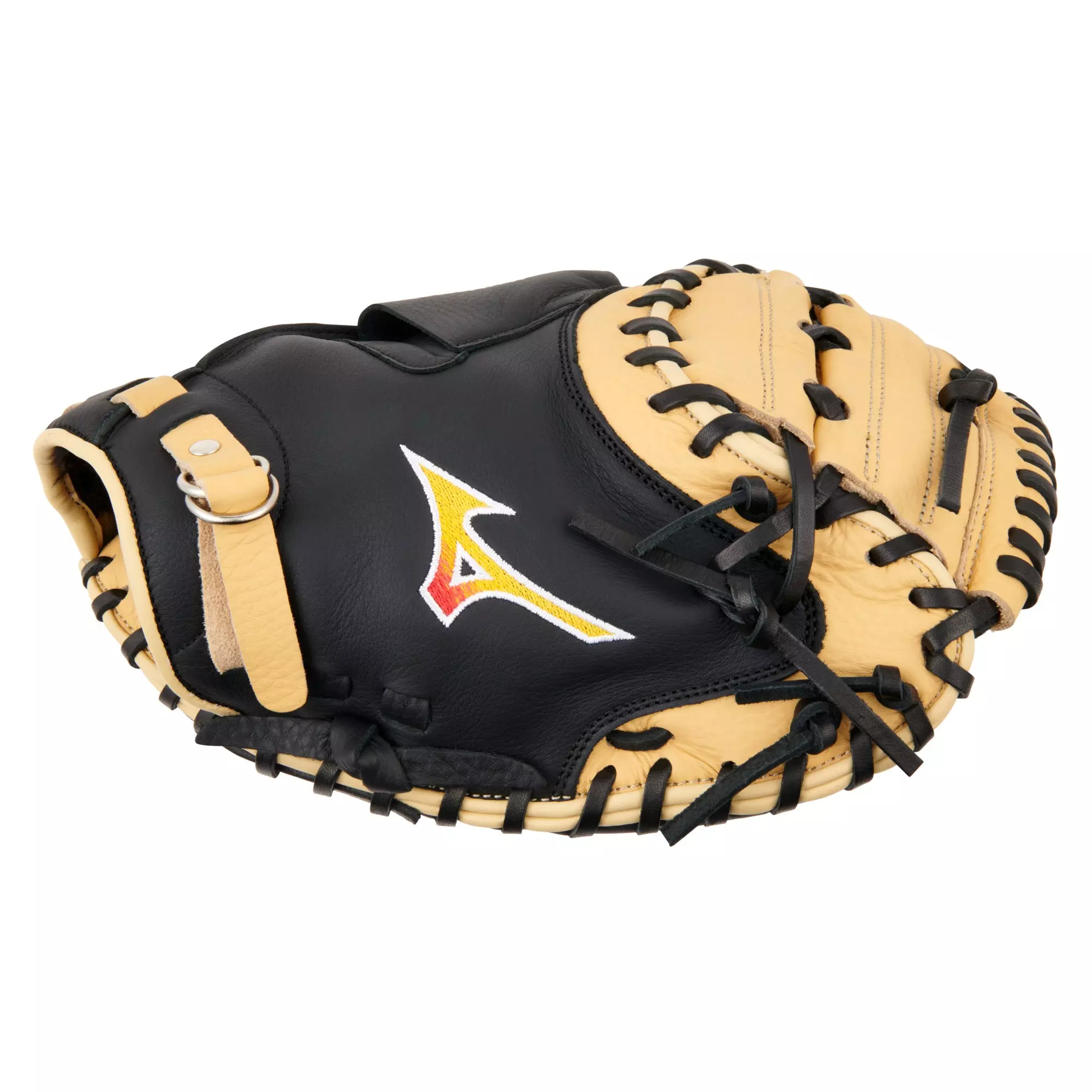 Mizuno GXC90B5 Franchise 33.5" Catchers Mitt Baseball Glove LHT - BLACK/TAN