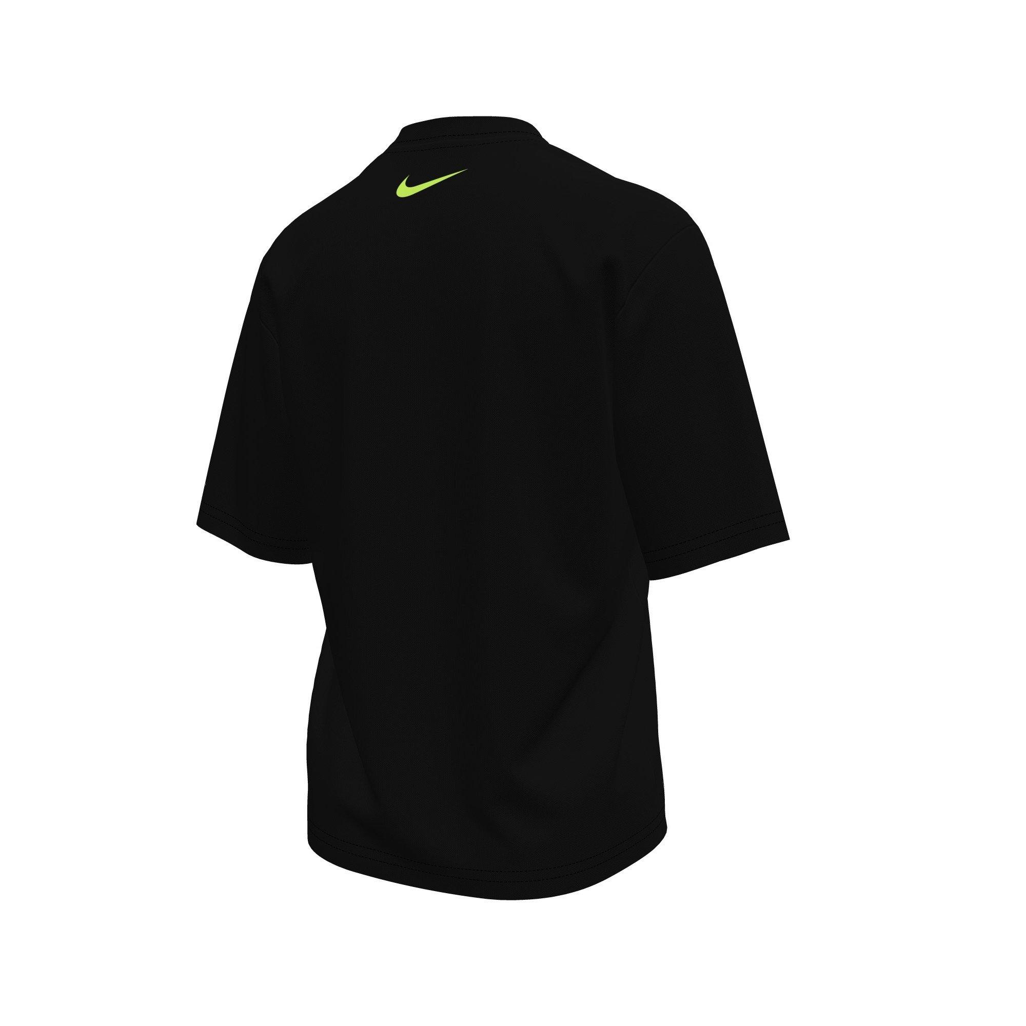 Nike Swim Hydroguard Swoosh Dri-FIT UV Big Boys' Short Sleeve Swim Top