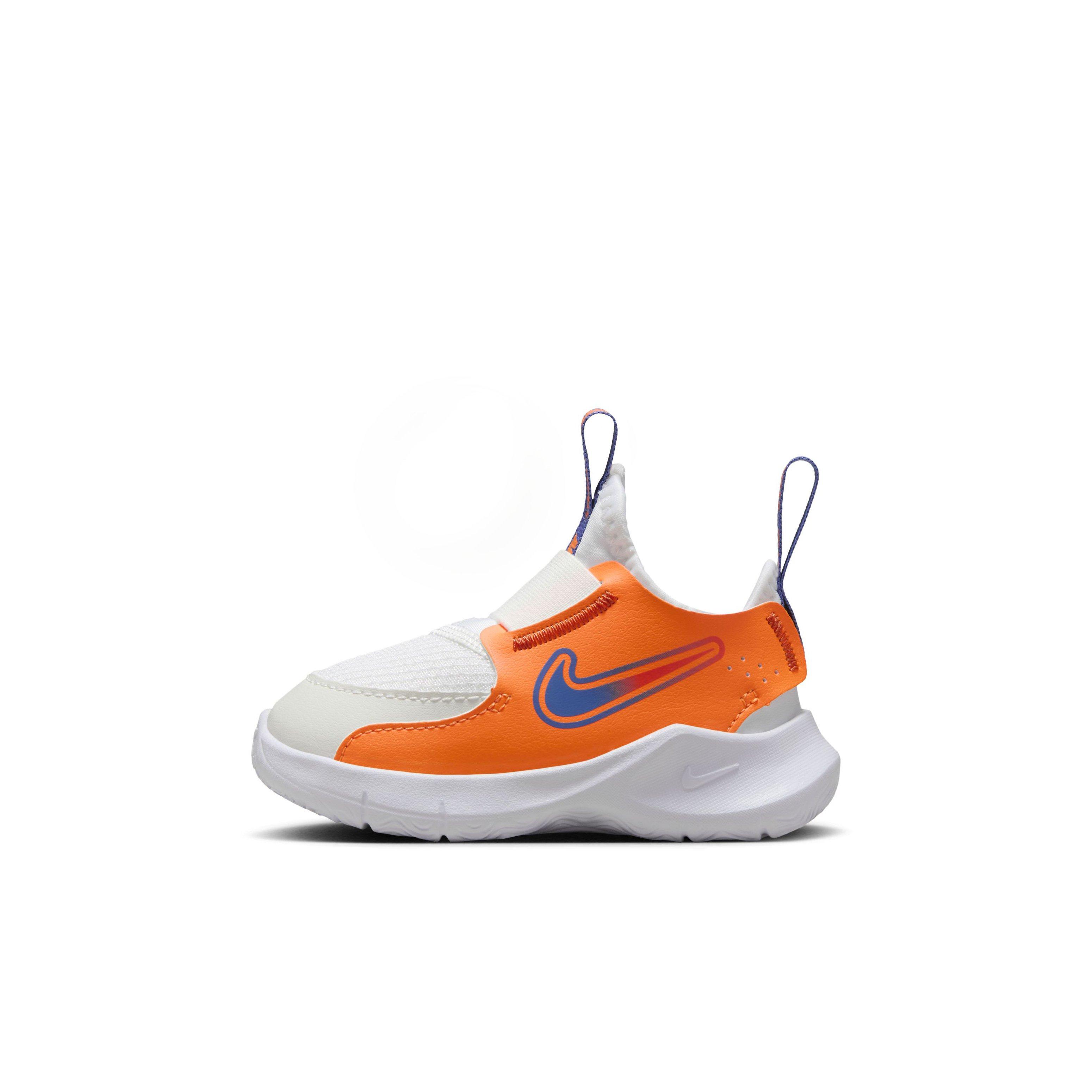 Nike Flex Runner 3 Infant Boys' "White/Total Orange/Team Orange/Astronomy Blue" Running Shoe