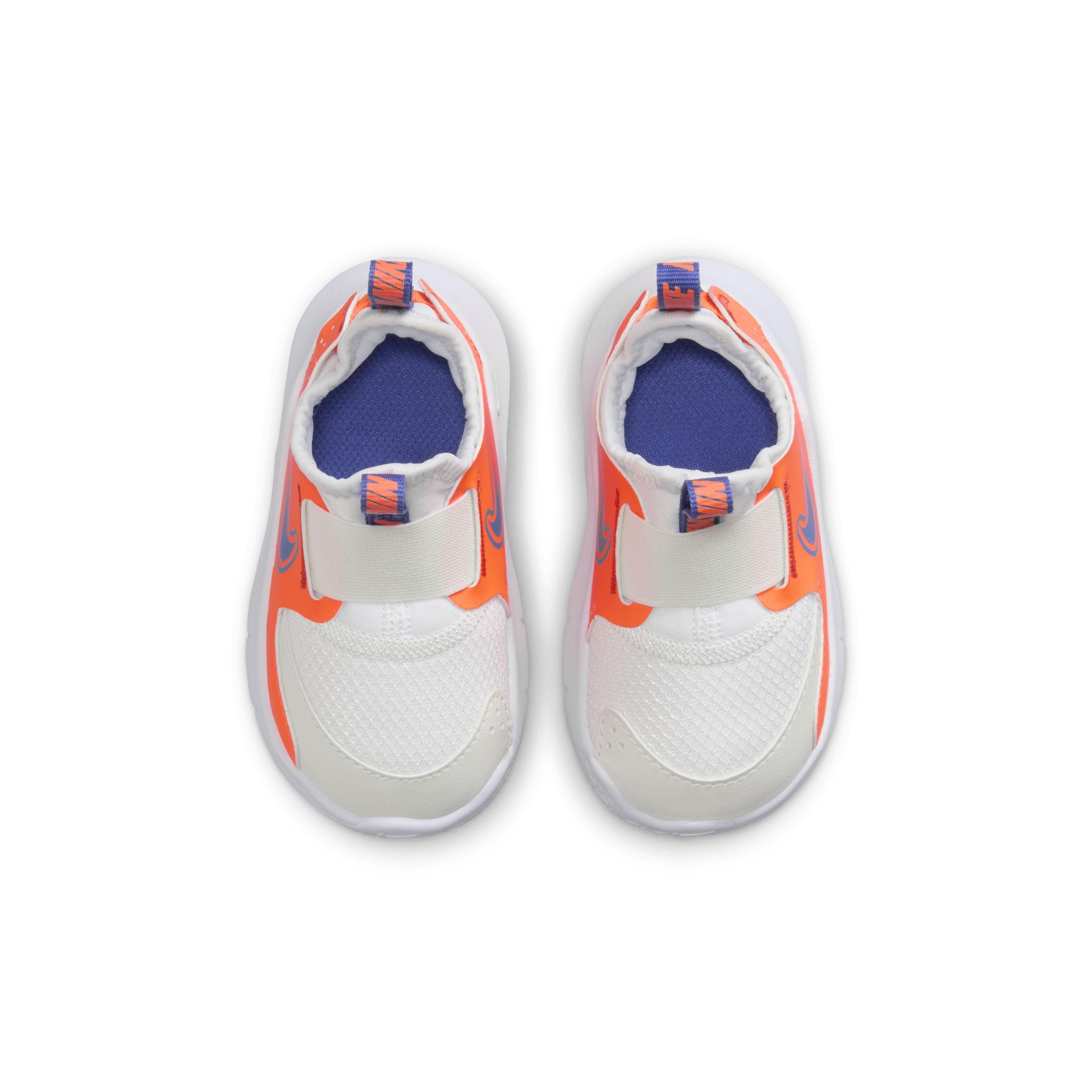 Nike Flex Runner 3 Infant Boys' "White/Total Orange/Team Orange/Astronomy Blue" Running Shoe