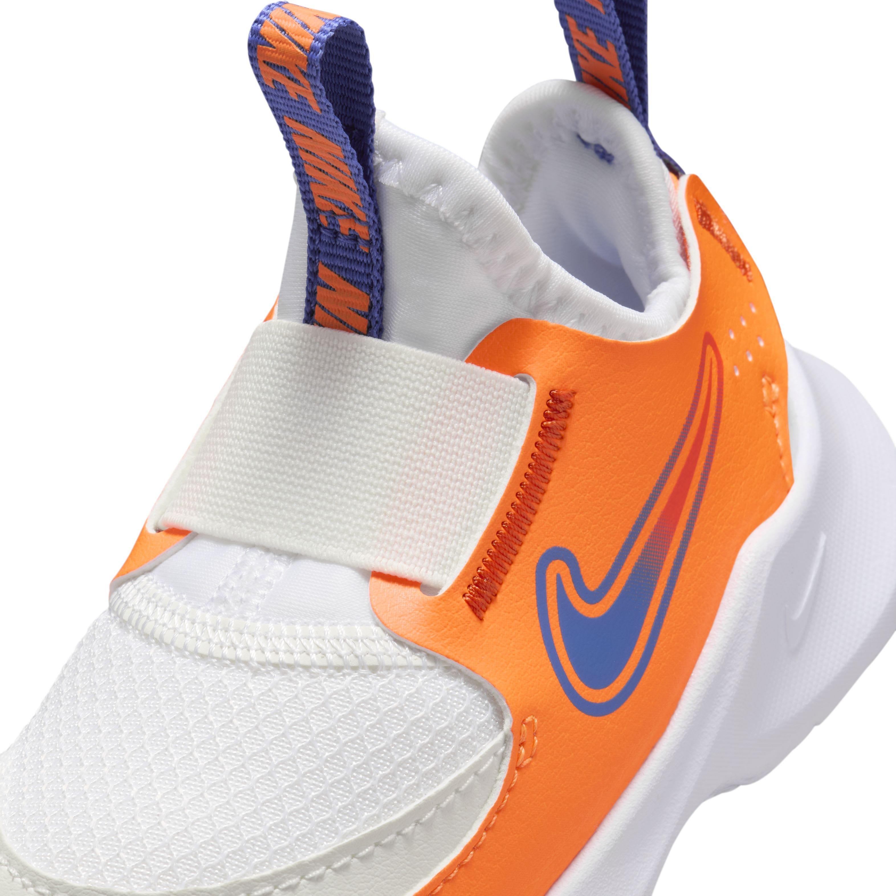 Nike Flex Runner 3 Infant Boys' "White/Total Orange/Team Orange/Astronomy Blue" Running Shoe