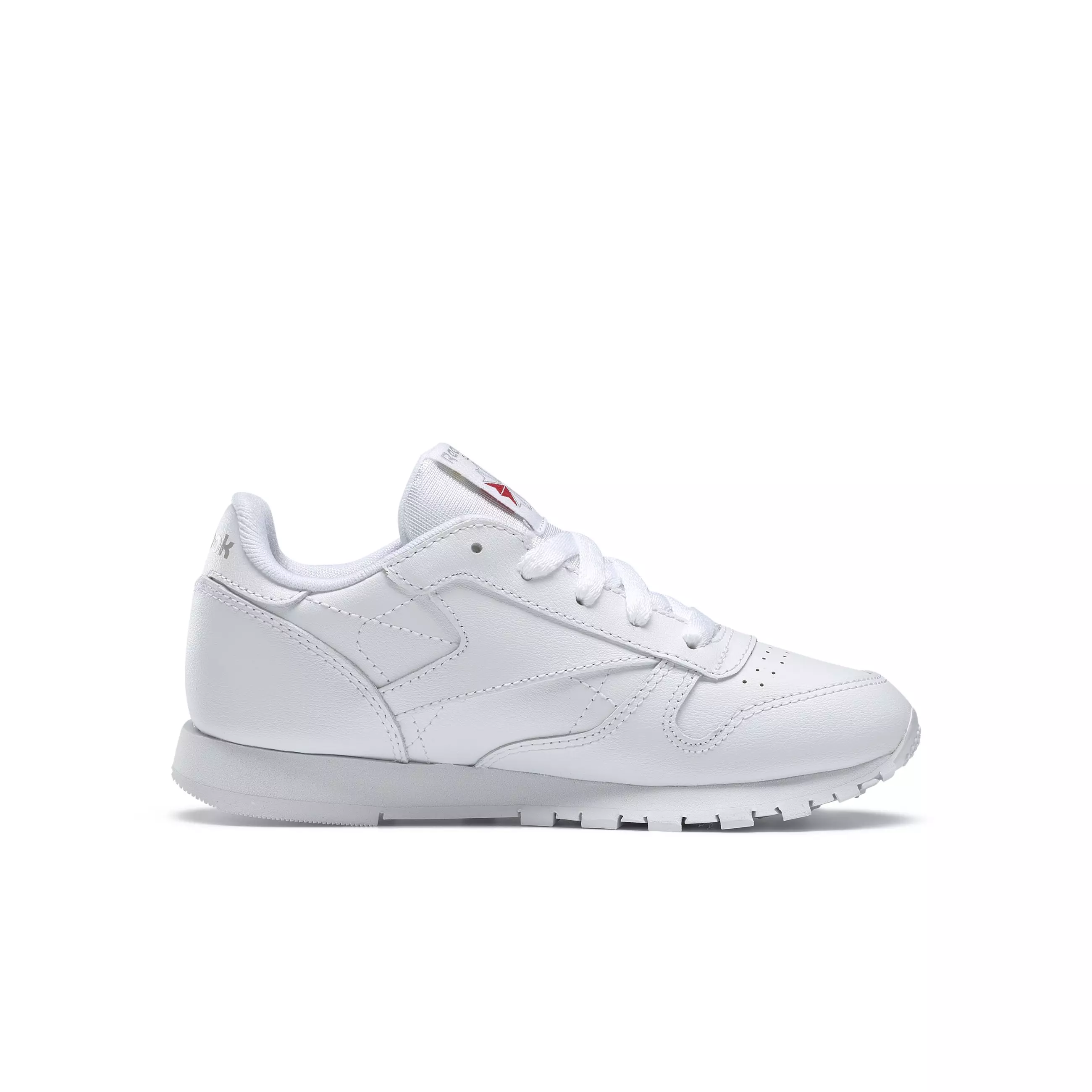 Reebok Classic Leather "White" Preschool Boys' Shoe - WHITE
