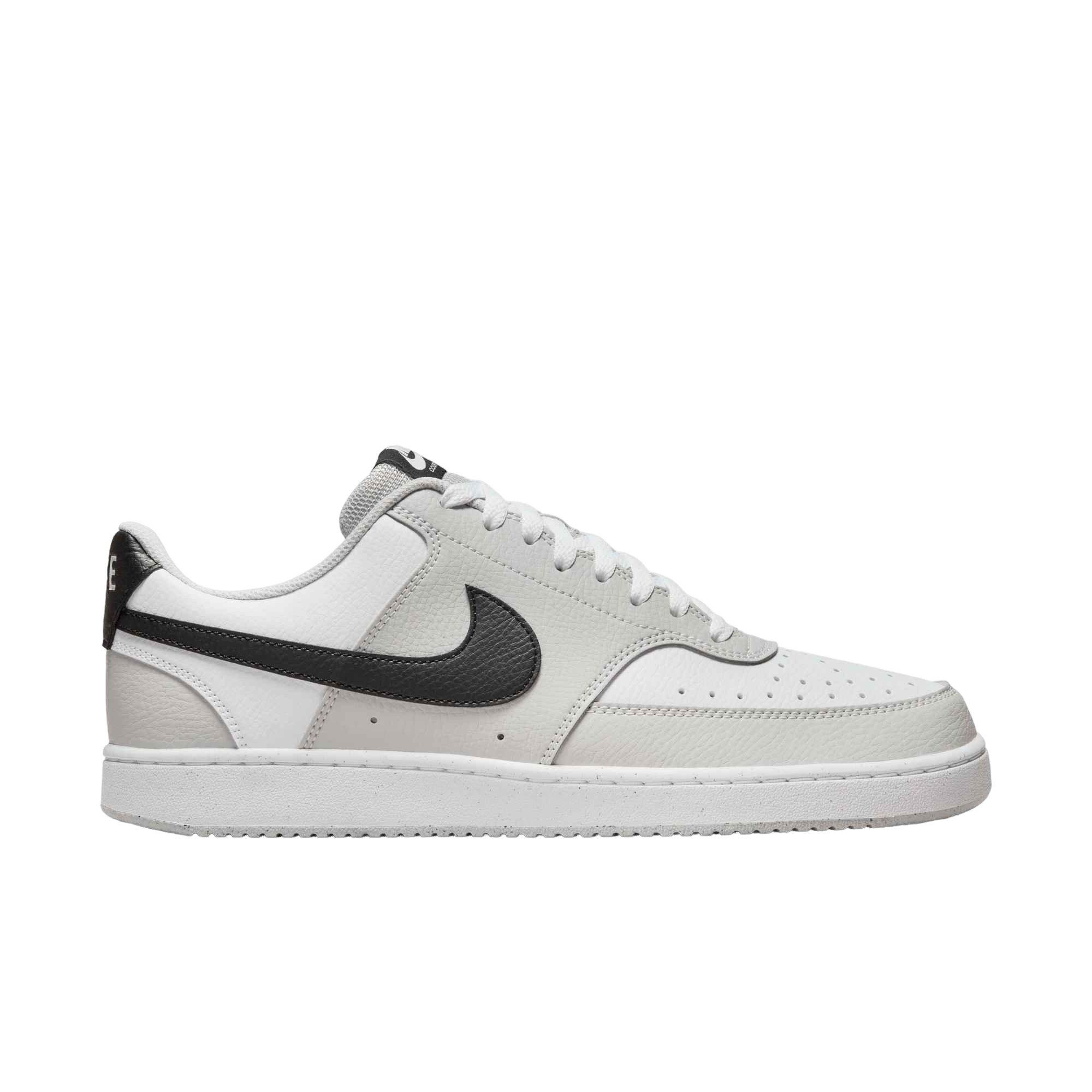 Nike Court Vision Low "Grey Fog/Black/White" Men's Shoe - GREY/BLACK/WHITE Thumbnail View 1