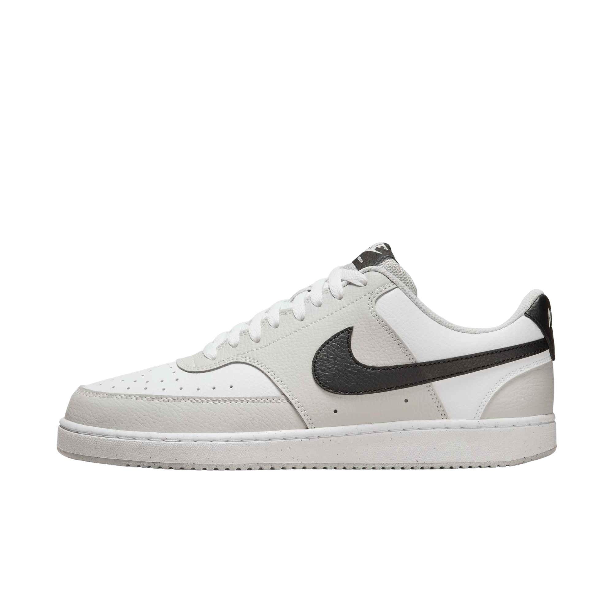 Nike Court Vision Low "Grey Fog/Black/White" Men's Shoe - GREY/BLACK/WHITE Thumbnail View 2