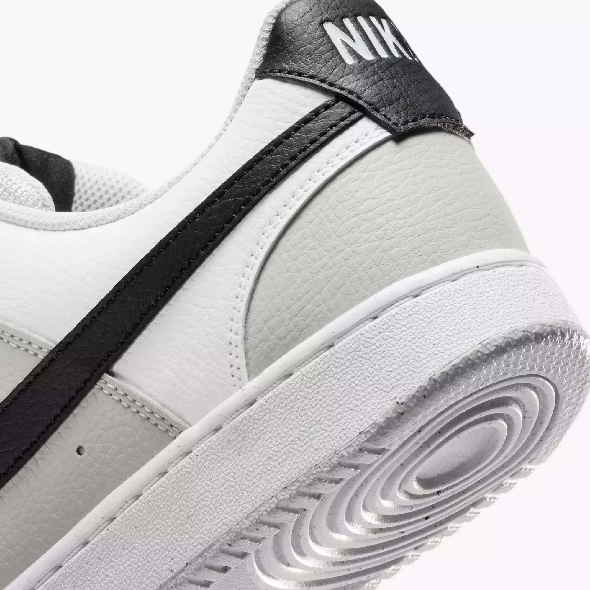 Nike Court Vision Low "Grey Fog/Black/White" Men's Shoe - GREY/BLACK/WHITE