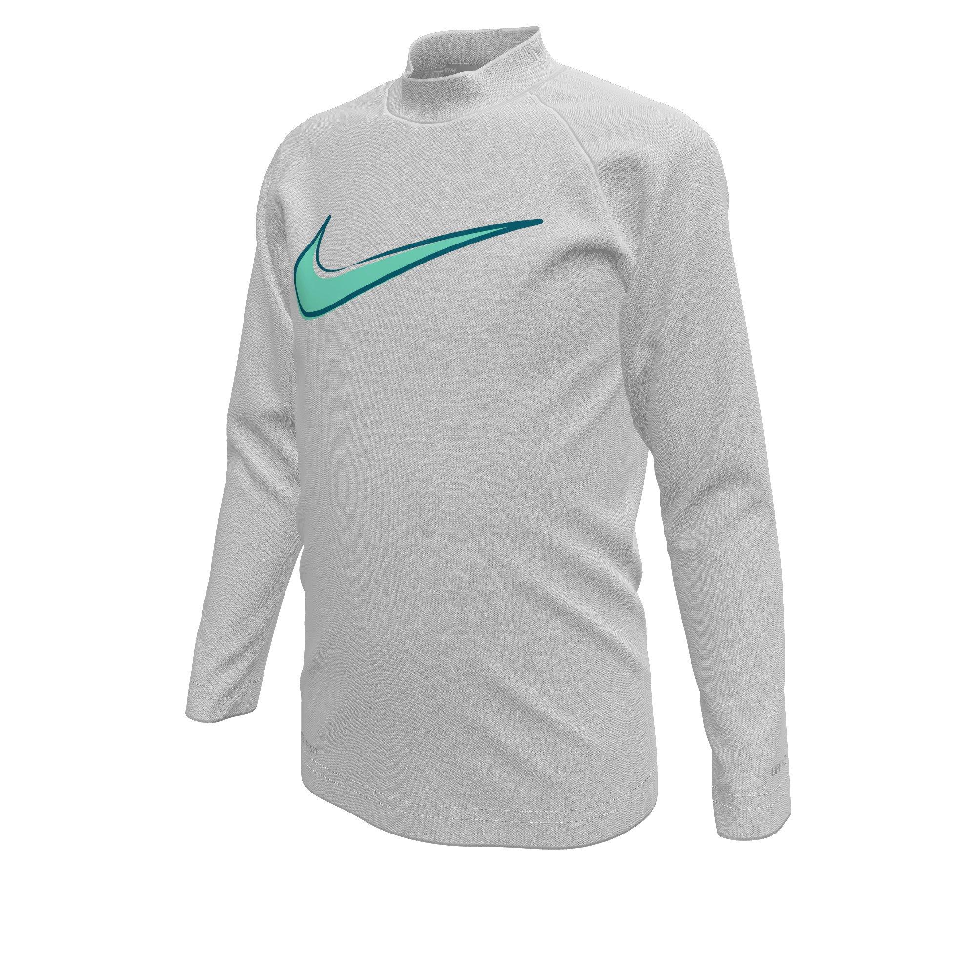 Nike Swim Logo Long Sleeve Top and Short Little Boys' Swim Set