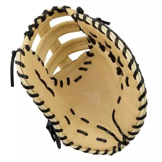 Mizuno GXF90B5 Franchise 12.5" First Base Mitt Baseball Glove RHT - BLACK/TAN