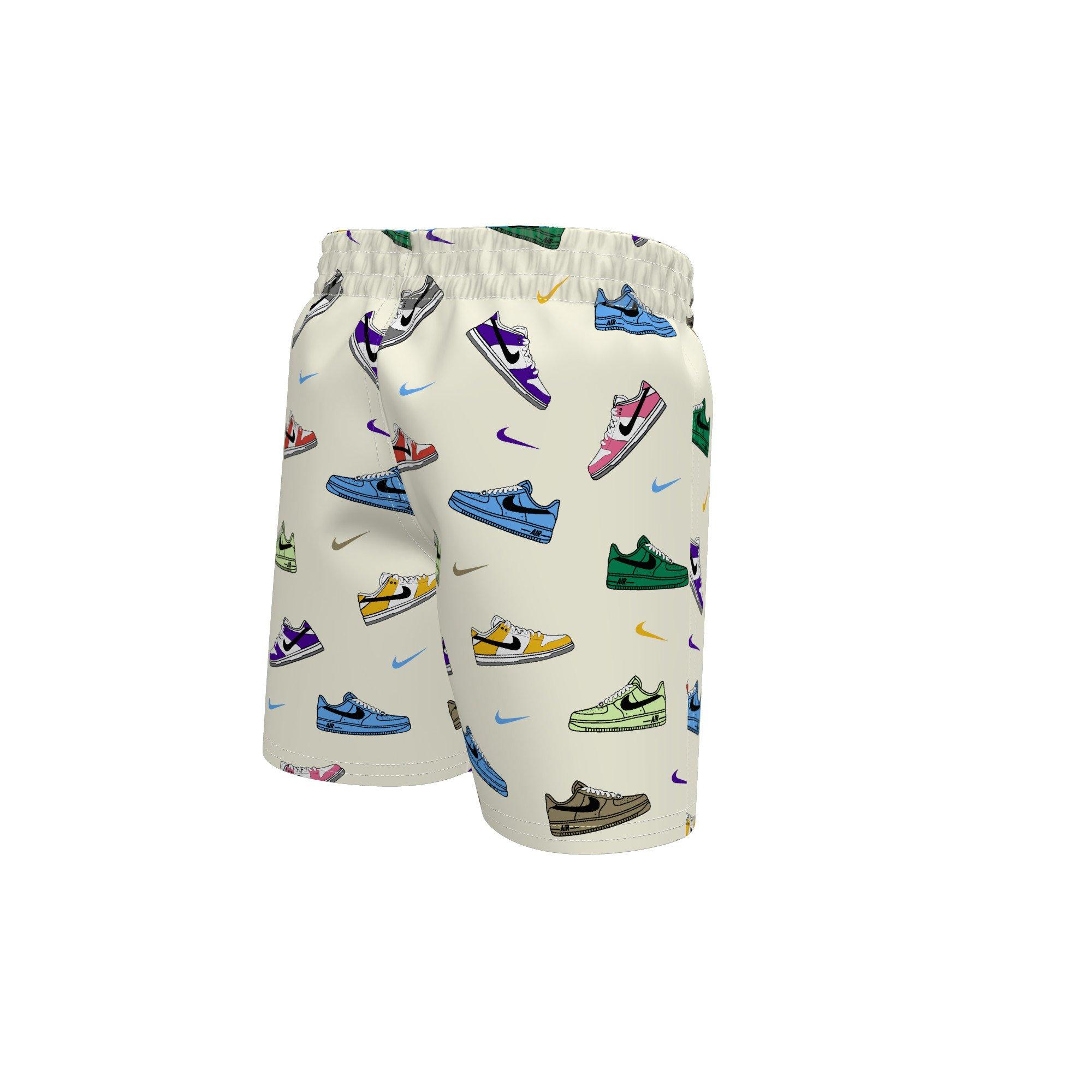 Nike Swim Kicks Long Sleeve Top and Short Little Boys' Swim Set