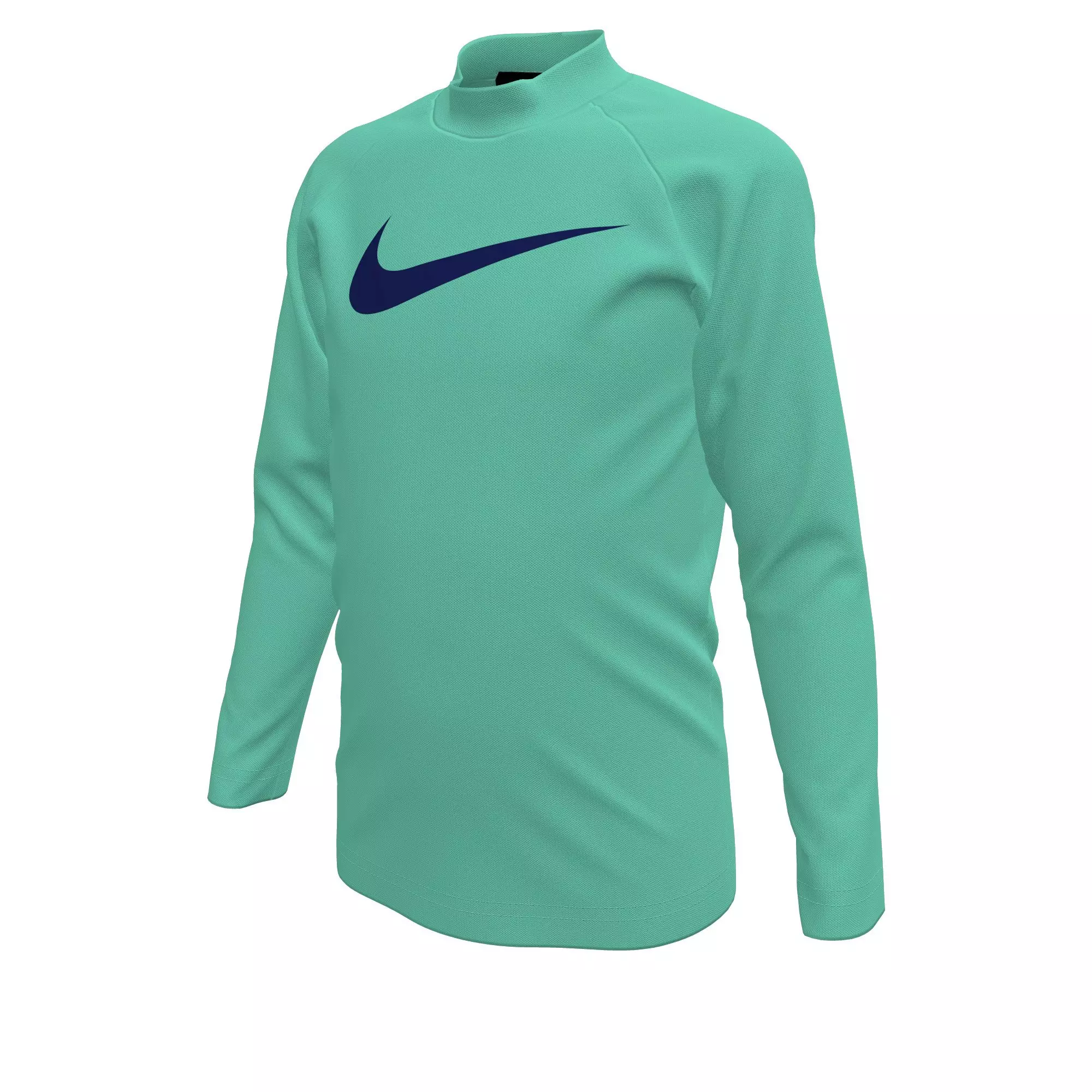 Nike Little Boys' Swim Kicks Long Sleeve Top and Short Swim Set - NAVY