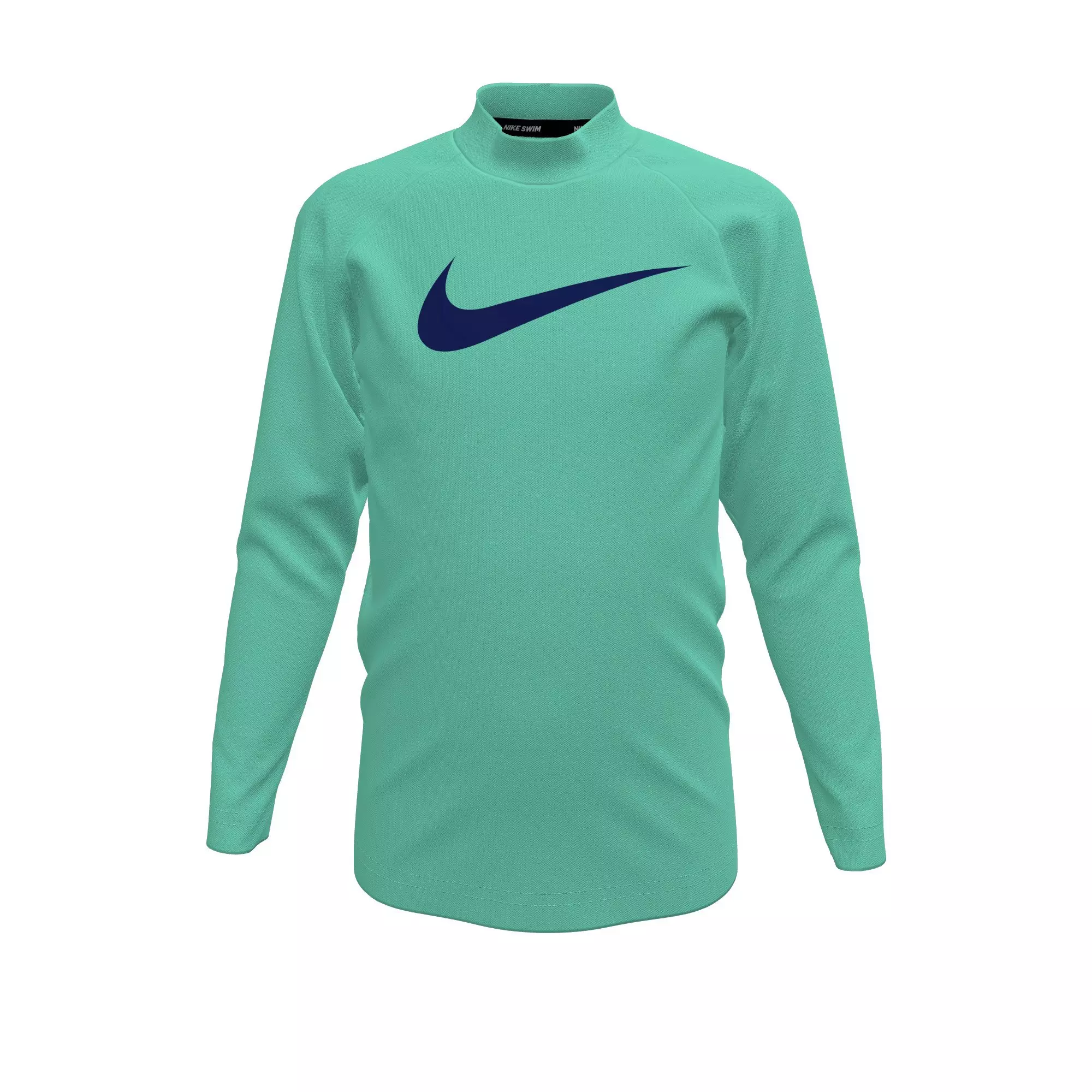 Nike Little Boys' Swim Kicks Long Sleeve Top and Short Swim Set - NAVY